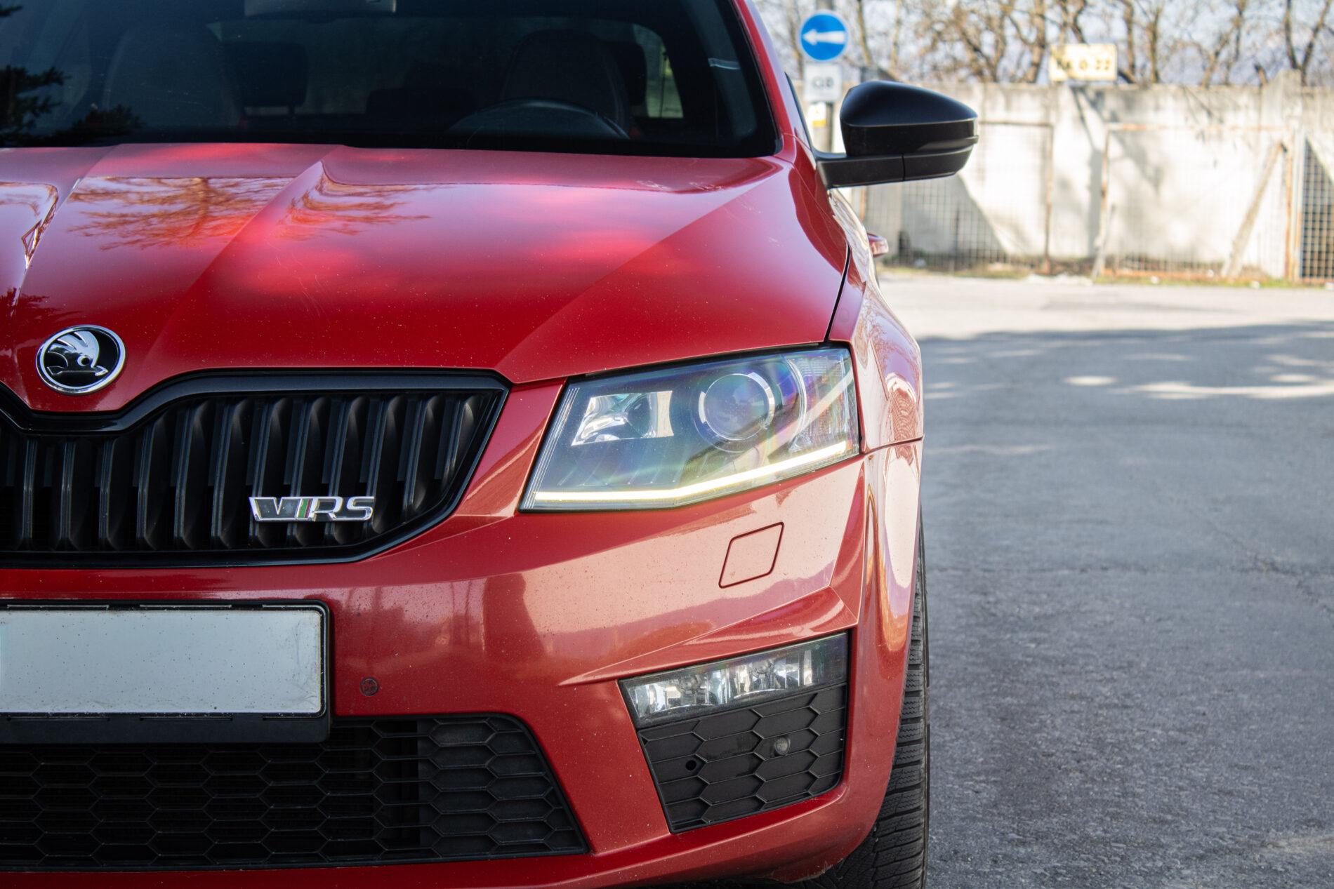 2016 Skoda Octavia RS, červená, 267 928 km