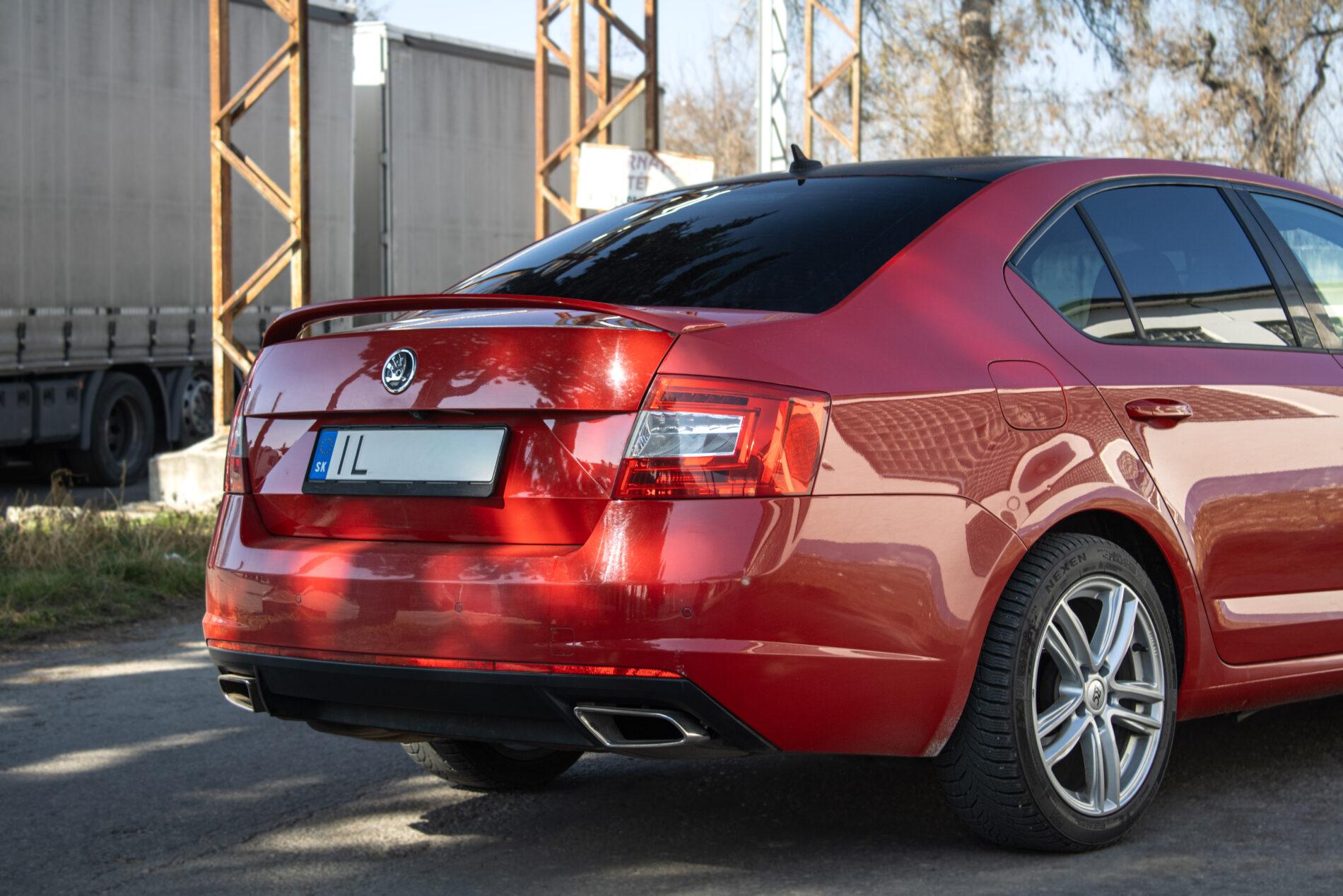2016 Skoda Octavia RS, červená, 267 928 km