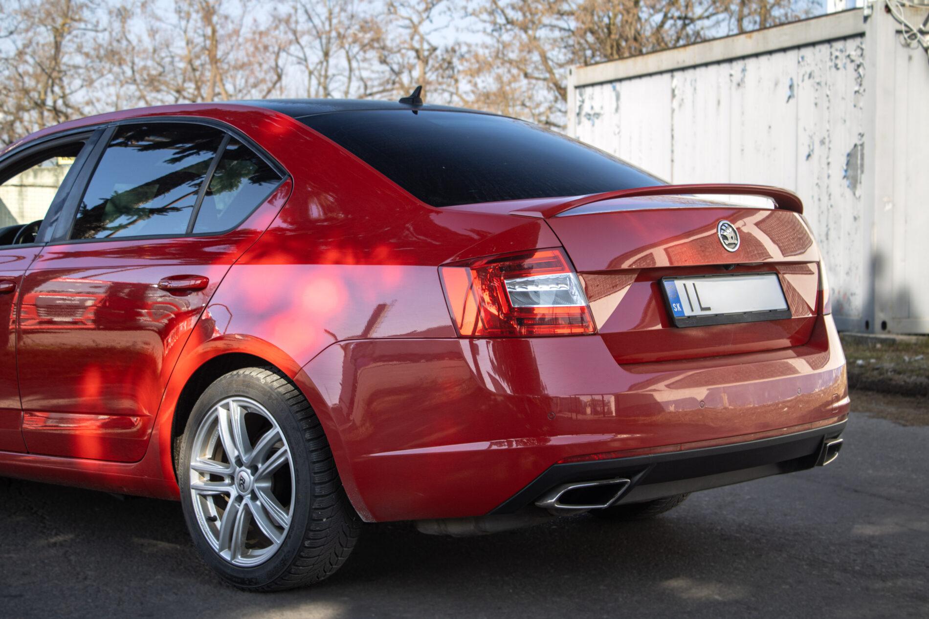 2016 Skoda Octavia RS, červená, 267 928 km