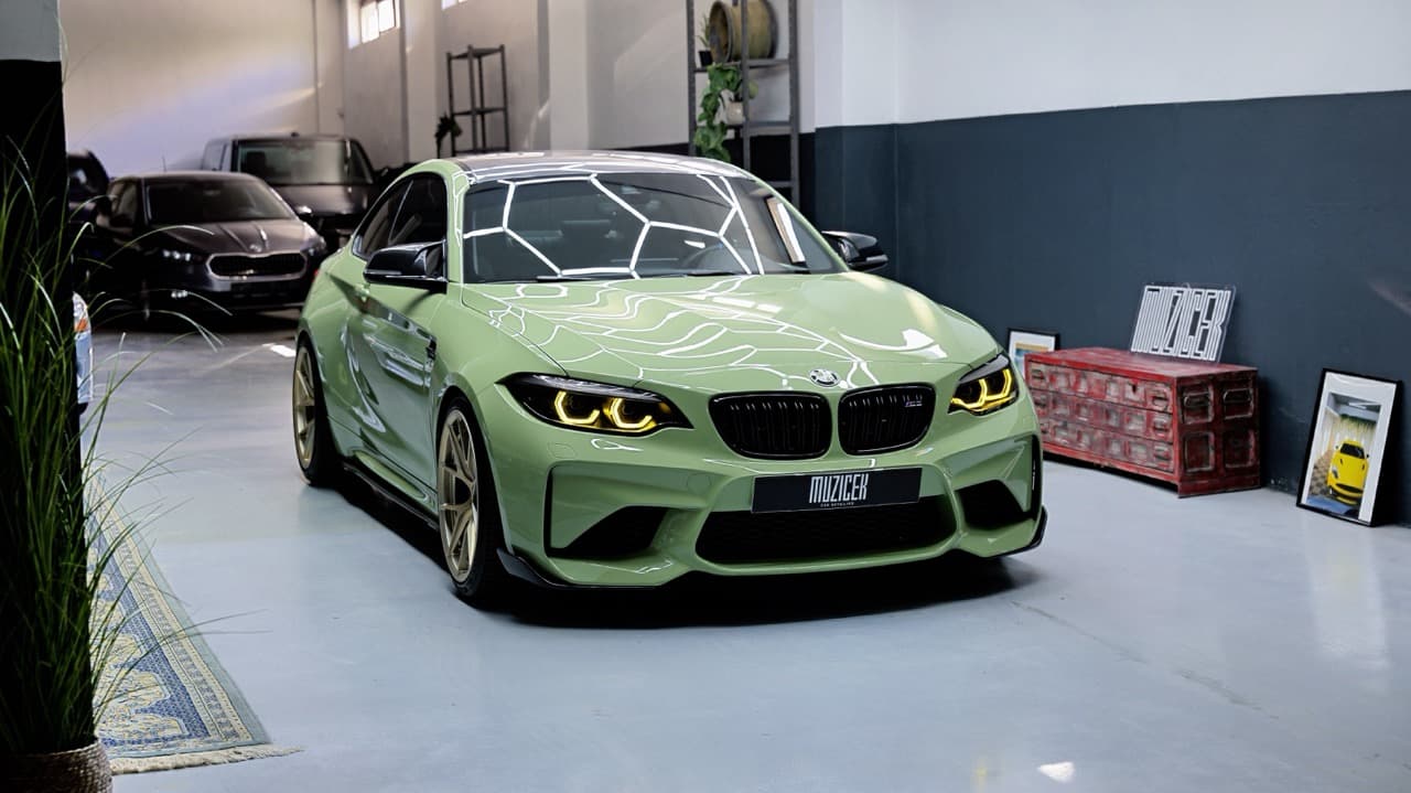 2018 BMW M2 Stage 2, zelená kupé, 106 950 km