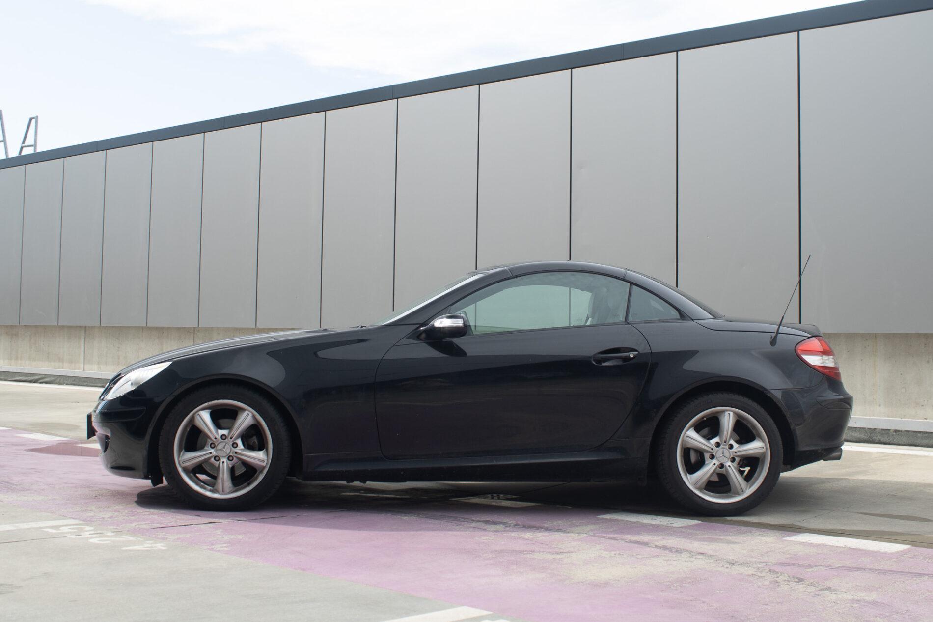 2006 Mercedes-Benz SLK 200 Komp., černá kabriolet, 97 413 km