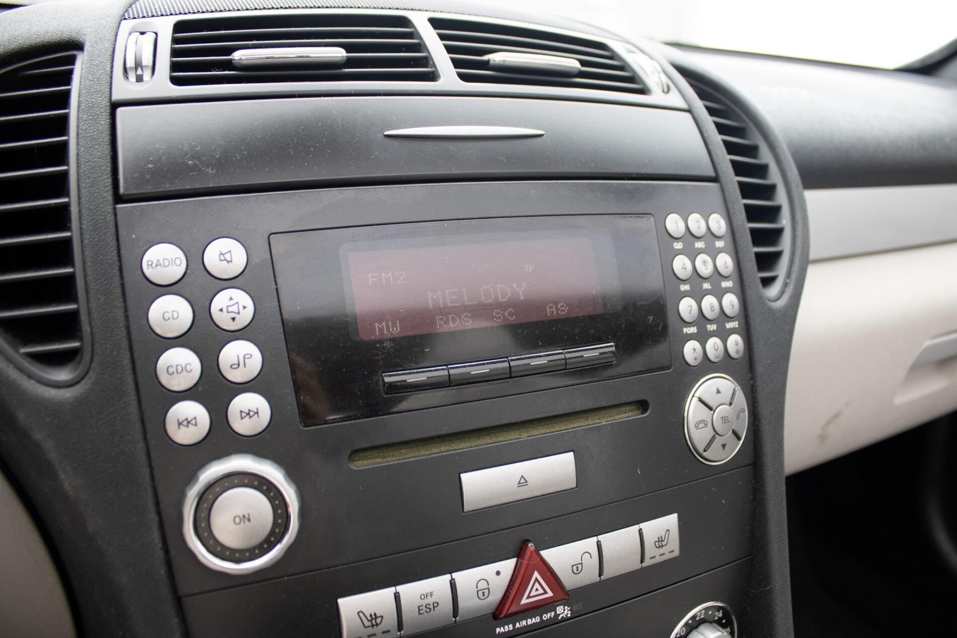 2006 Mercedes-Benz SLK 200 Komp., černá kabriolet, 97 413 km