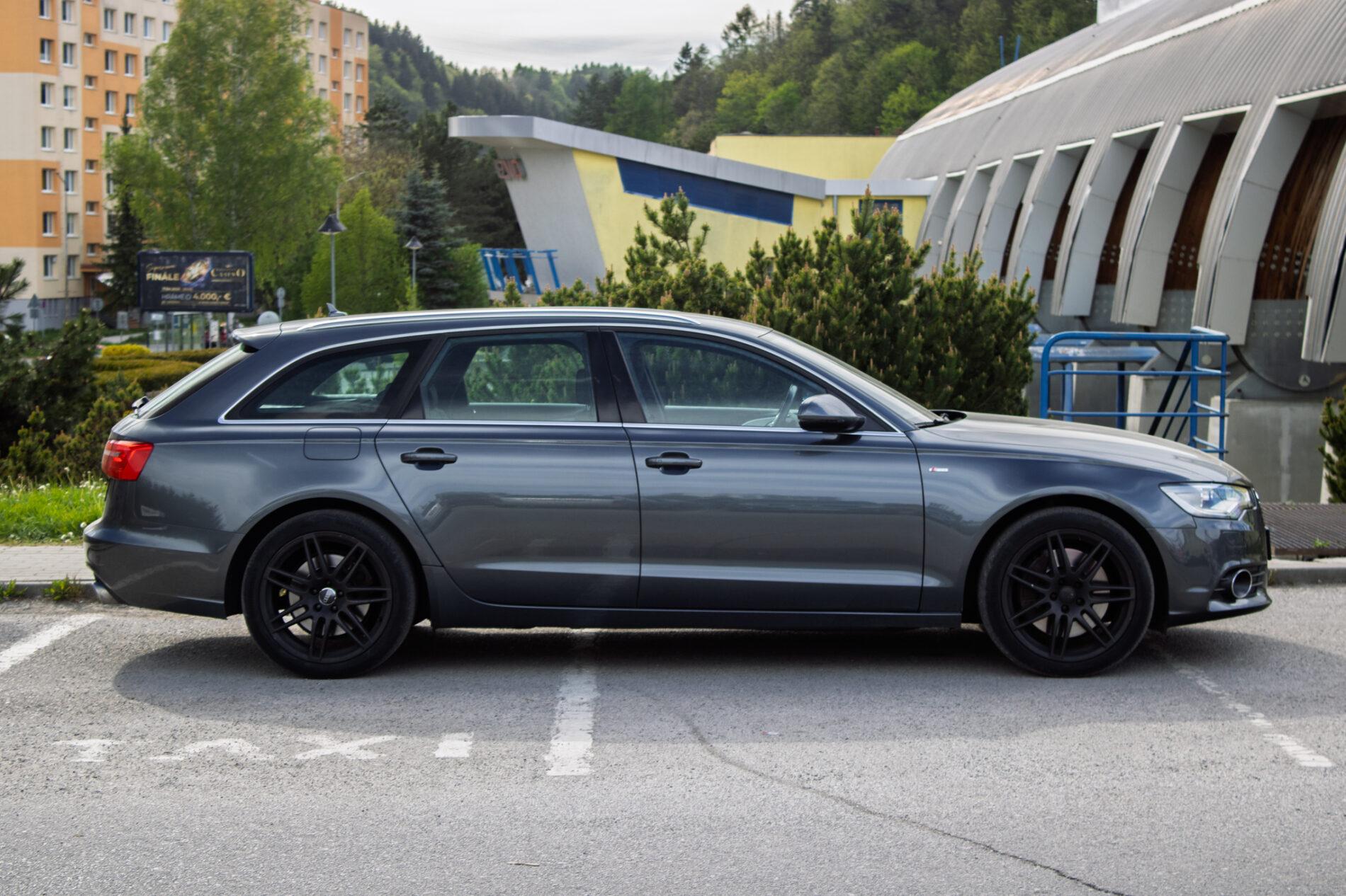 2012 AUDI A6, šedá kombi, 131 618 km