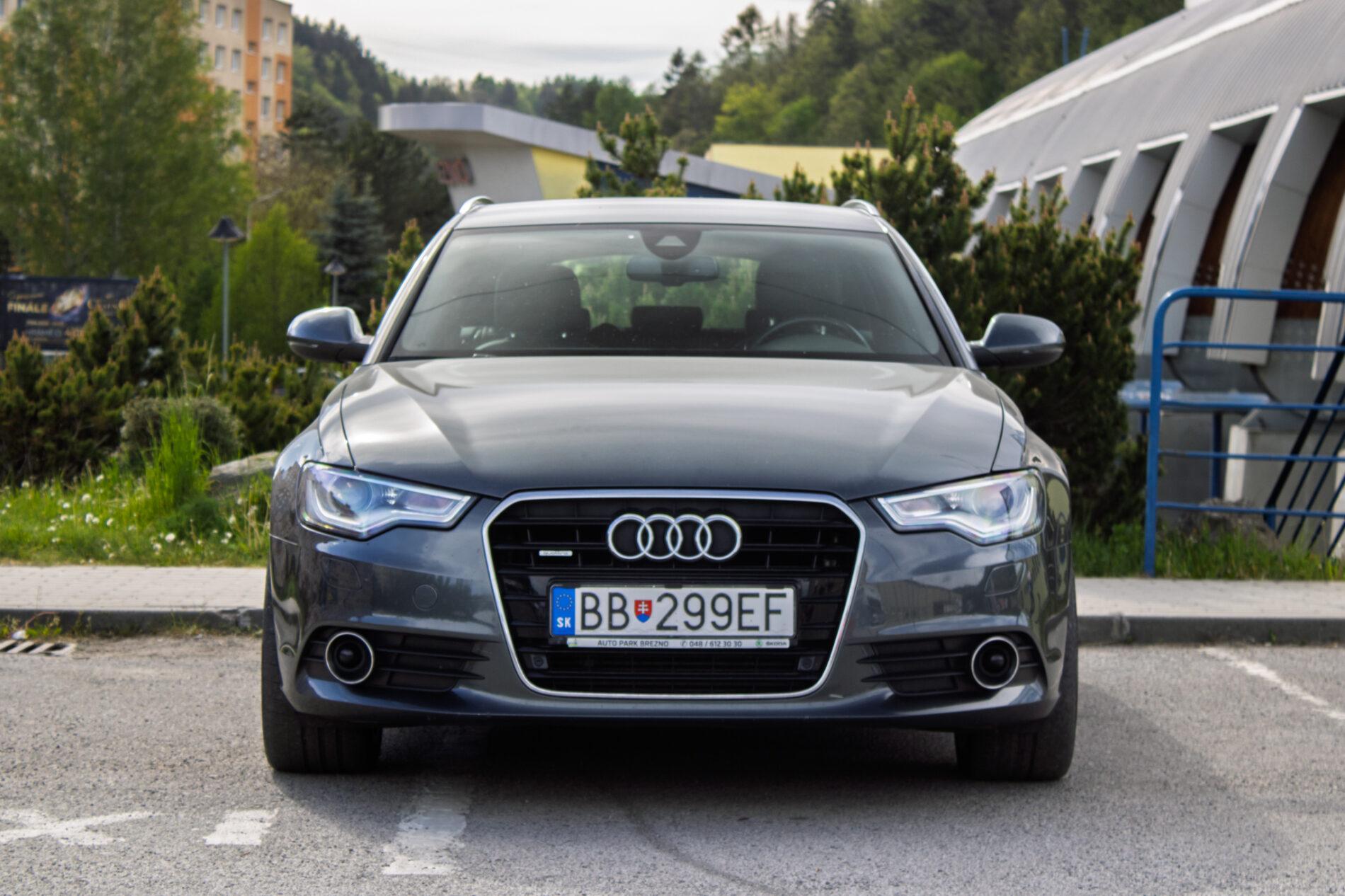 2012 AUDI A6, šedá kombi, 131 618 km