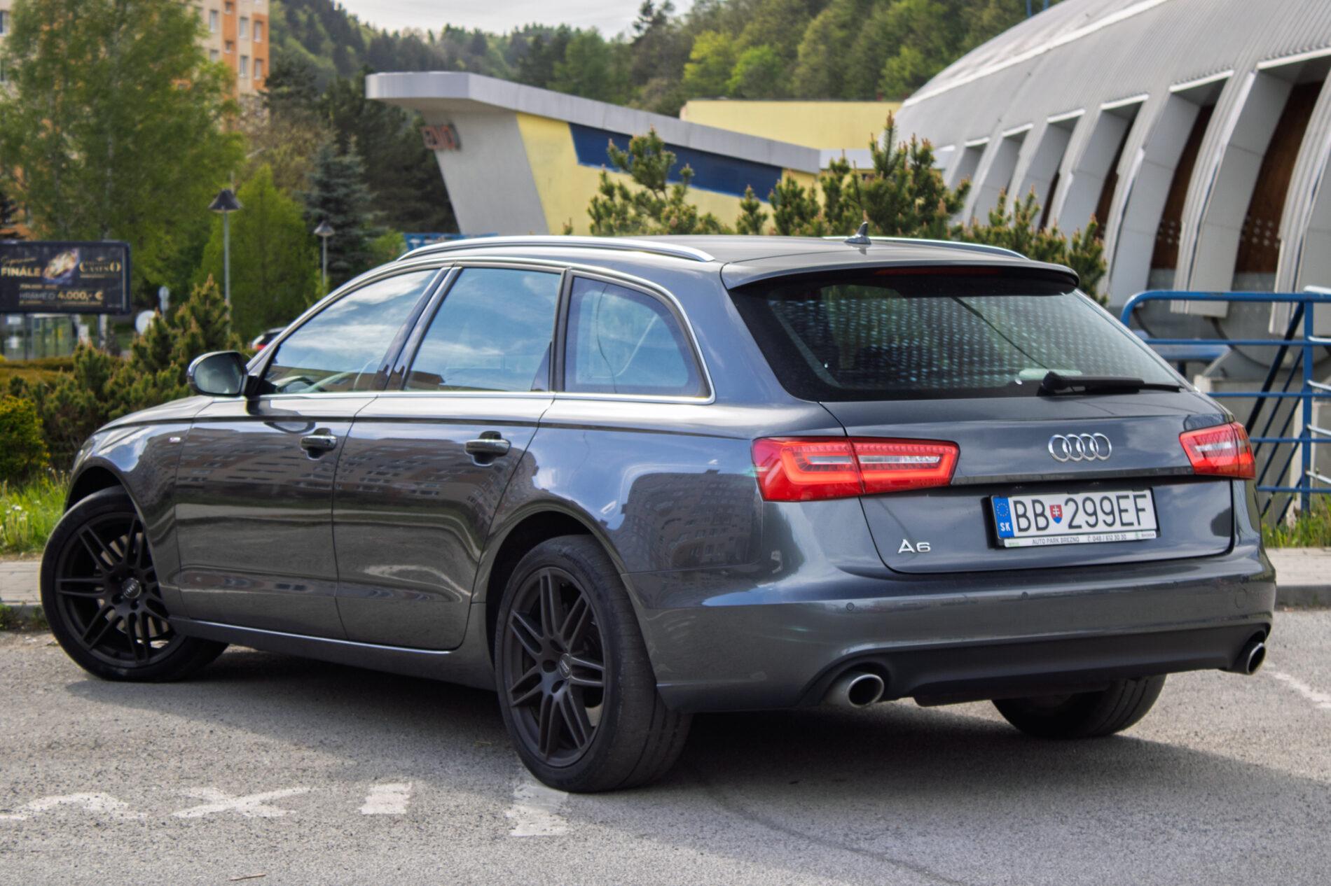2012 AUDI A6, šedá kombi, 131 618 km
