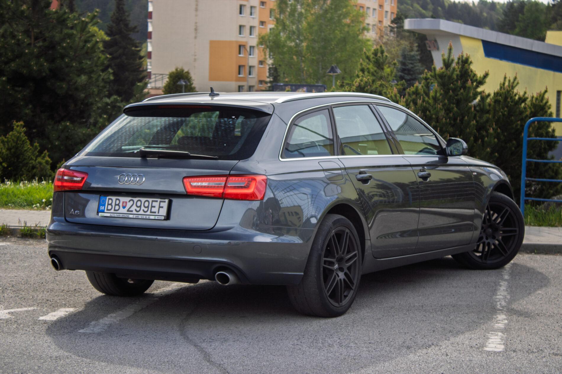 2012 AUDI A6, šedá kombi, 131 618 km