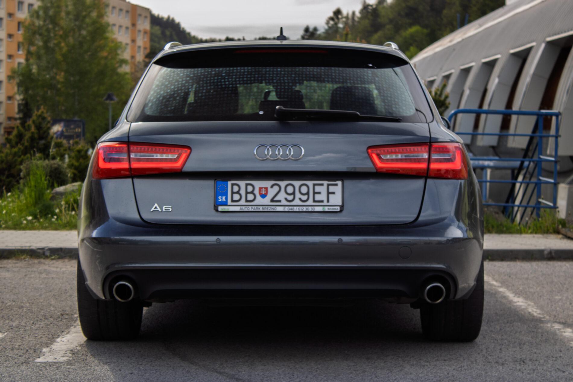 2012 AUDI A6, šedá kombi, 131 618 km