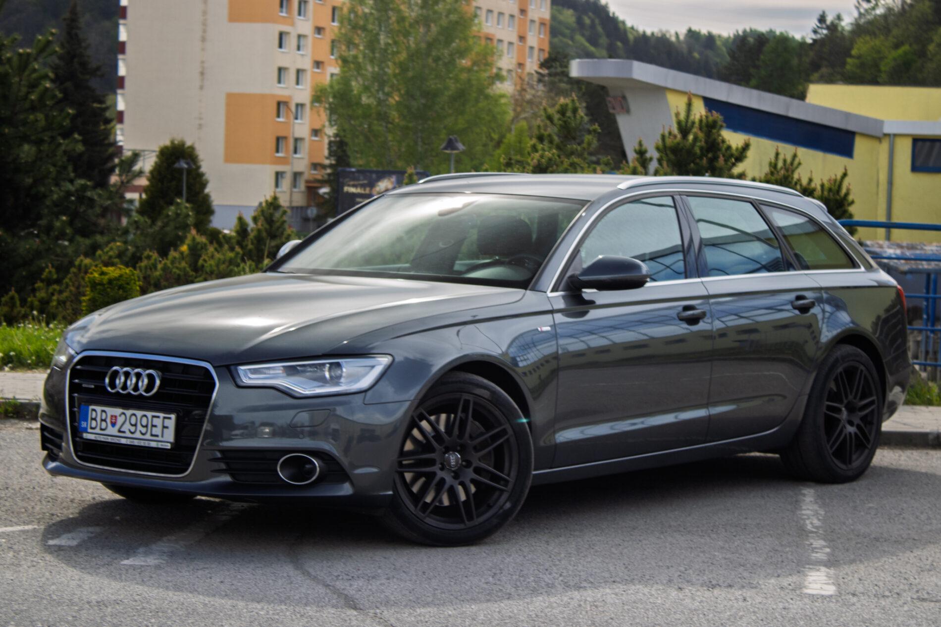 2012 AUDI A6, šedá kombi, 131 618 km
