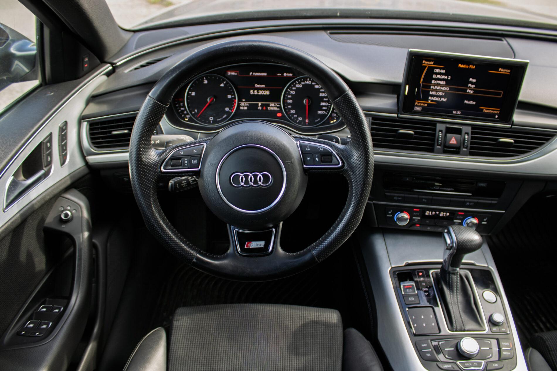 2012 AUDI A6, šedá kombi, 131 618 km