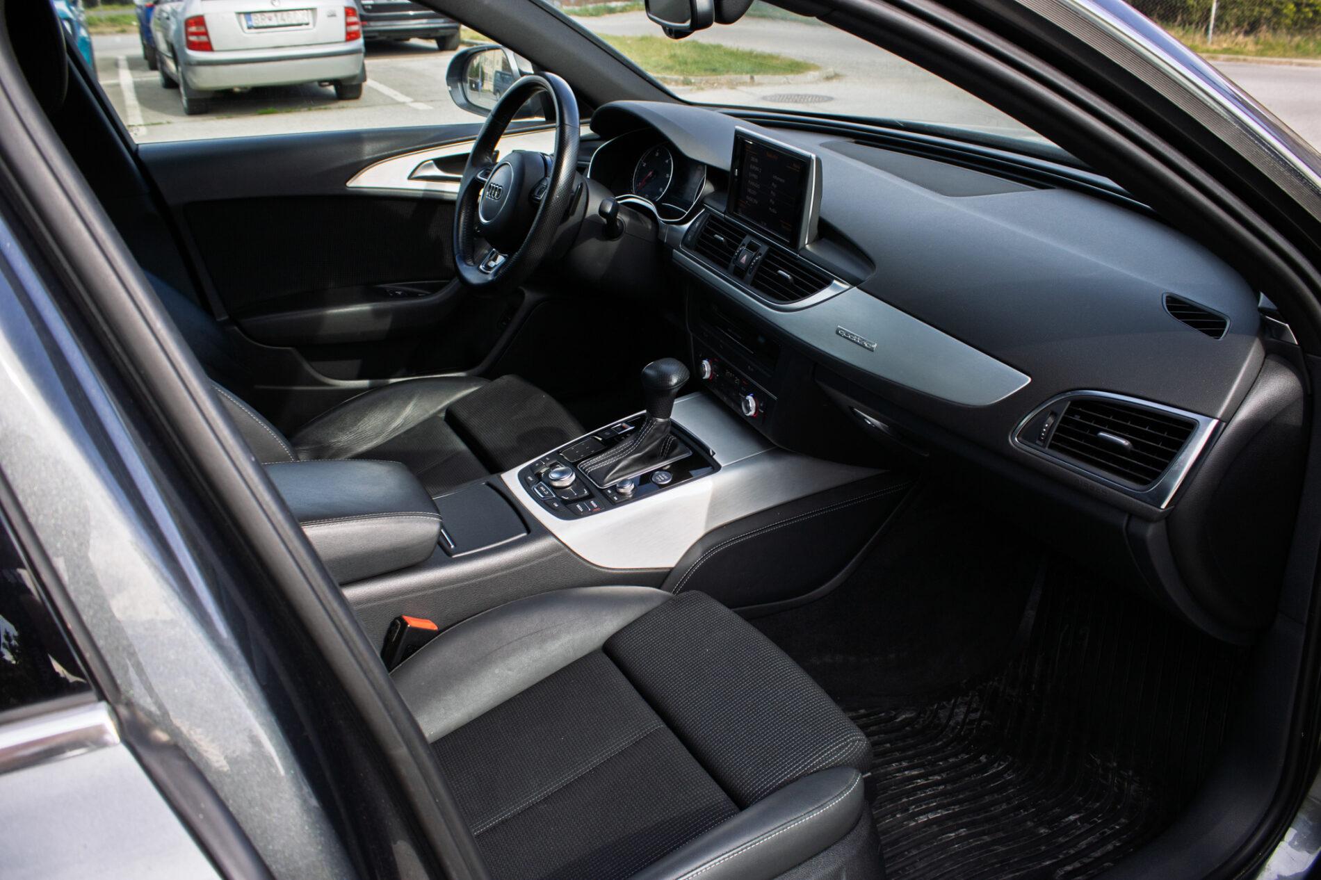 2012 AUDI A6, šedá kombi, 131 618 km