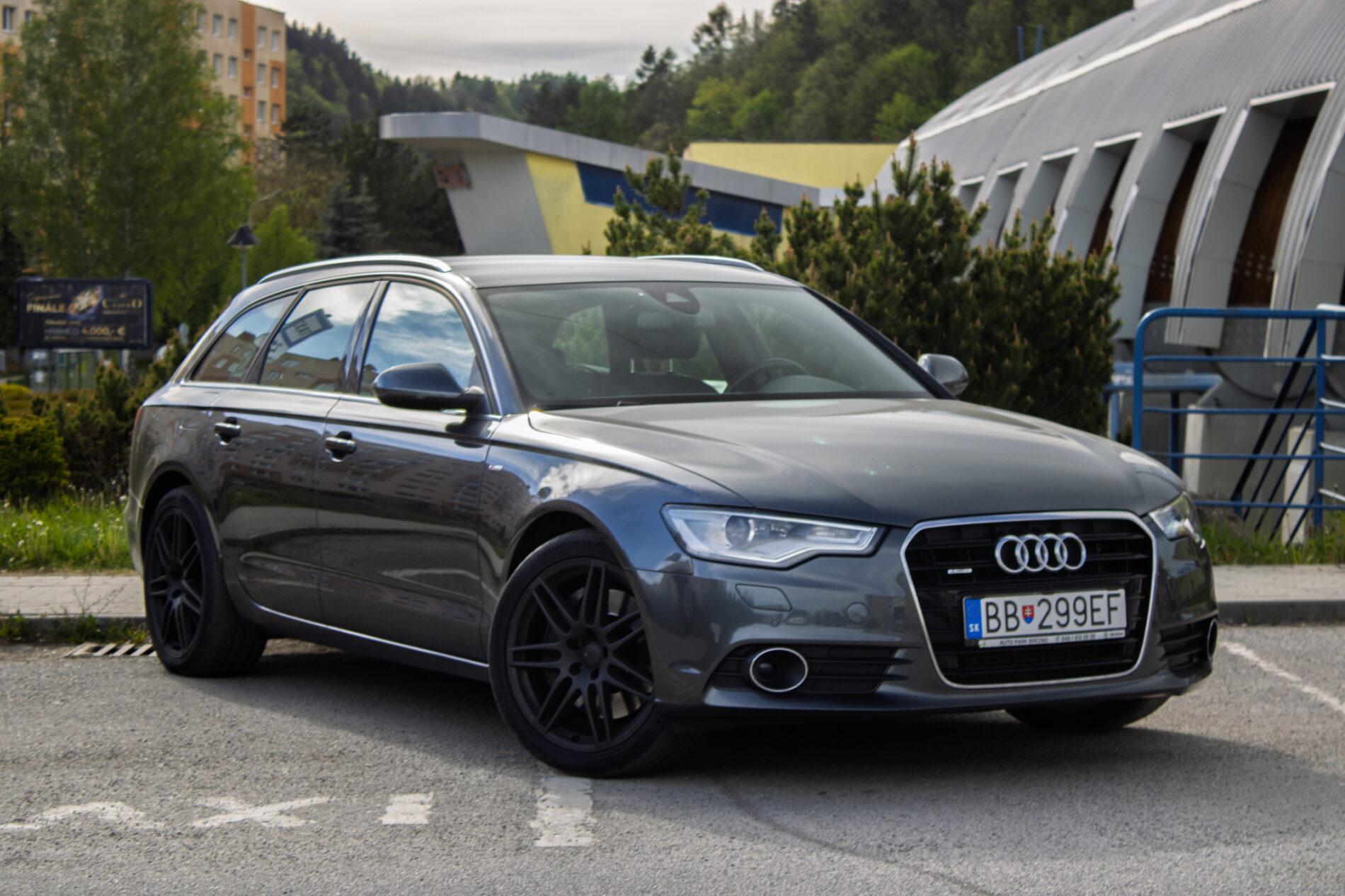 2012 AUDI A6, šedá kombi, 131 618 km