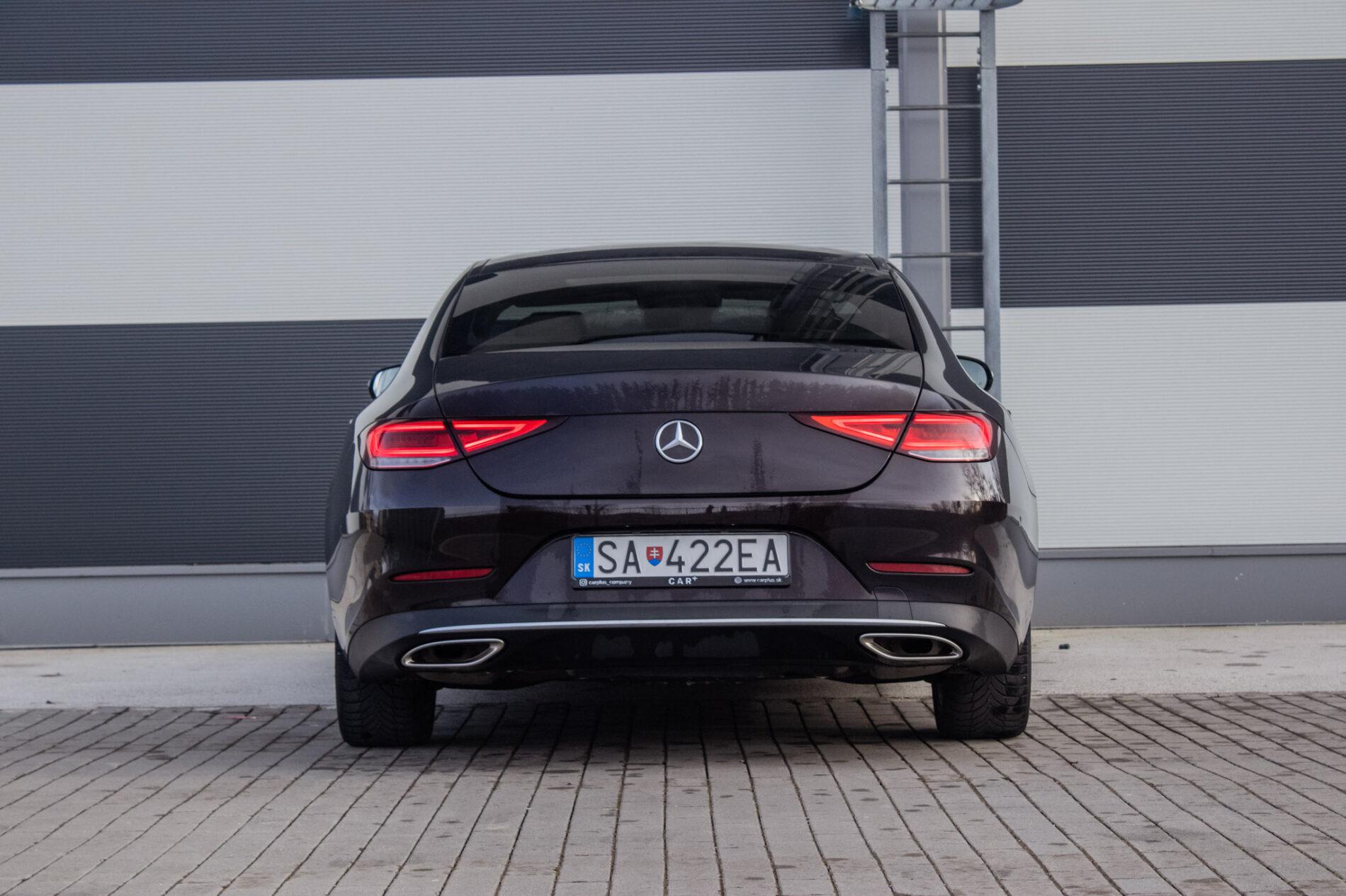 2019 Mercedes-Benz CLS 450, červená kupé, 108 680 km