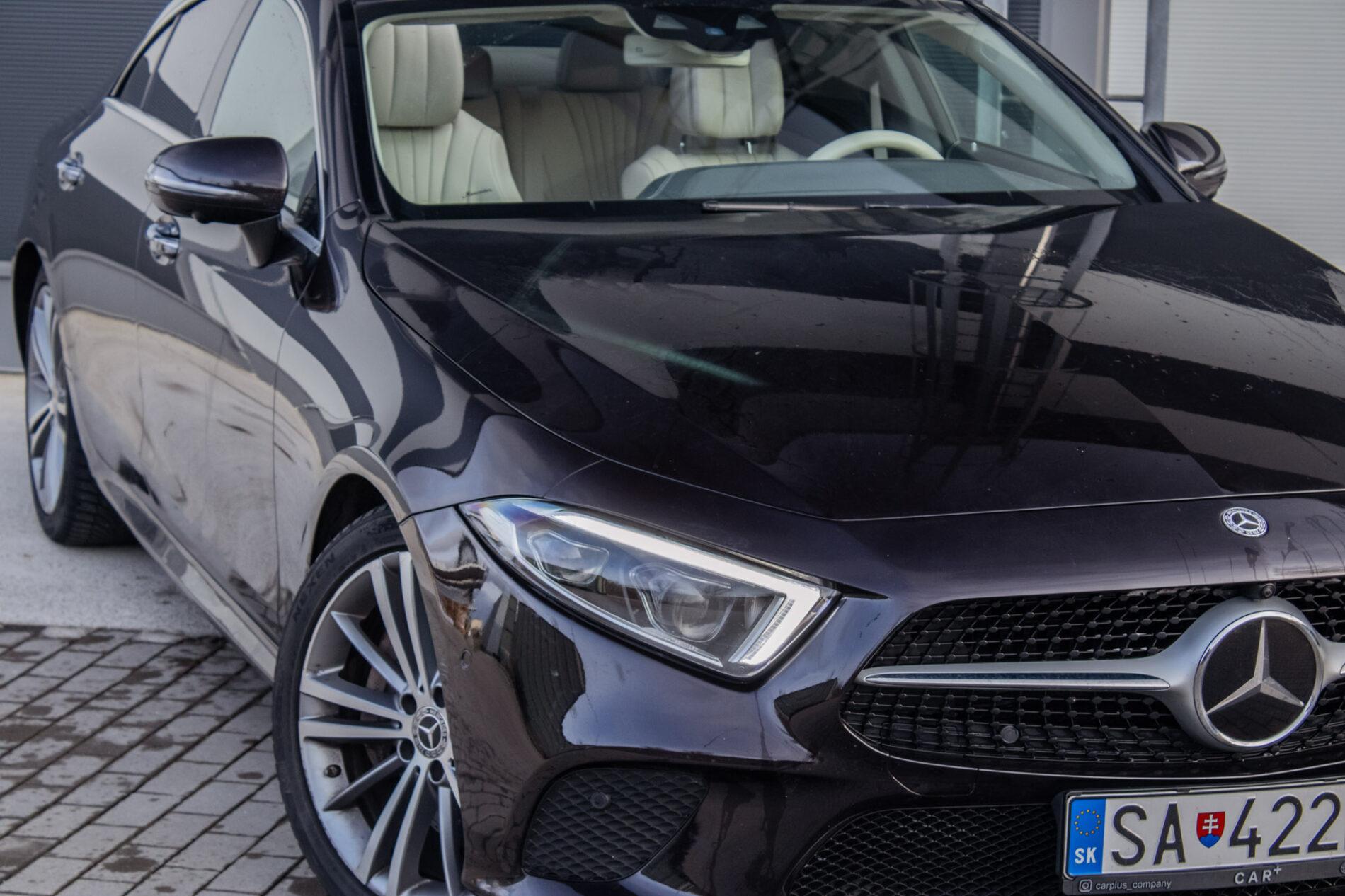 2019 Mercedes-Benz CLS 450, červená kupé, 108 680 km