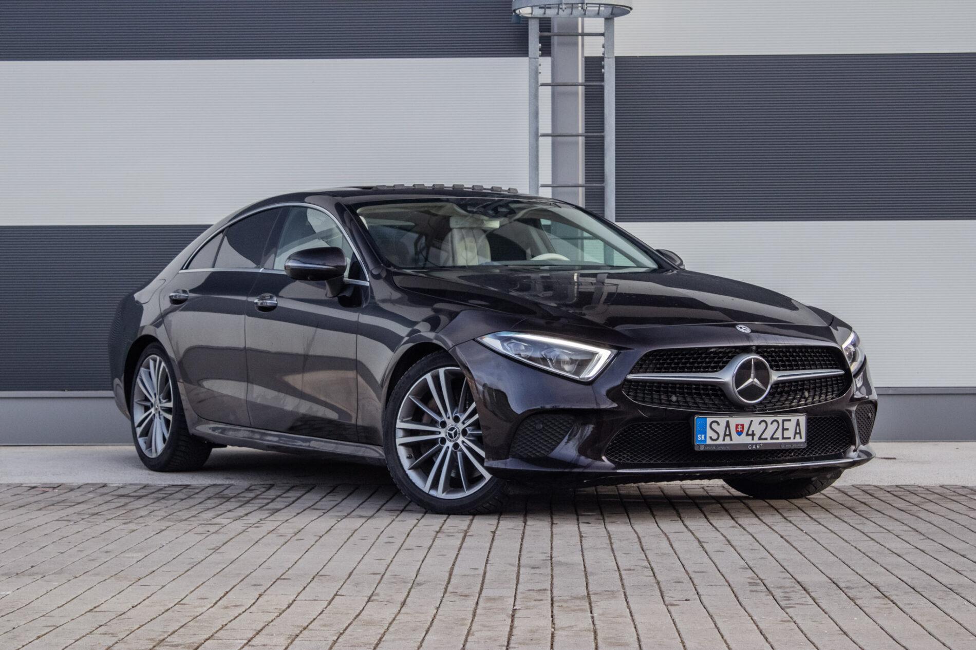 2019 Mercedes-Benz CLS 450, červená kupé, 108 680 km