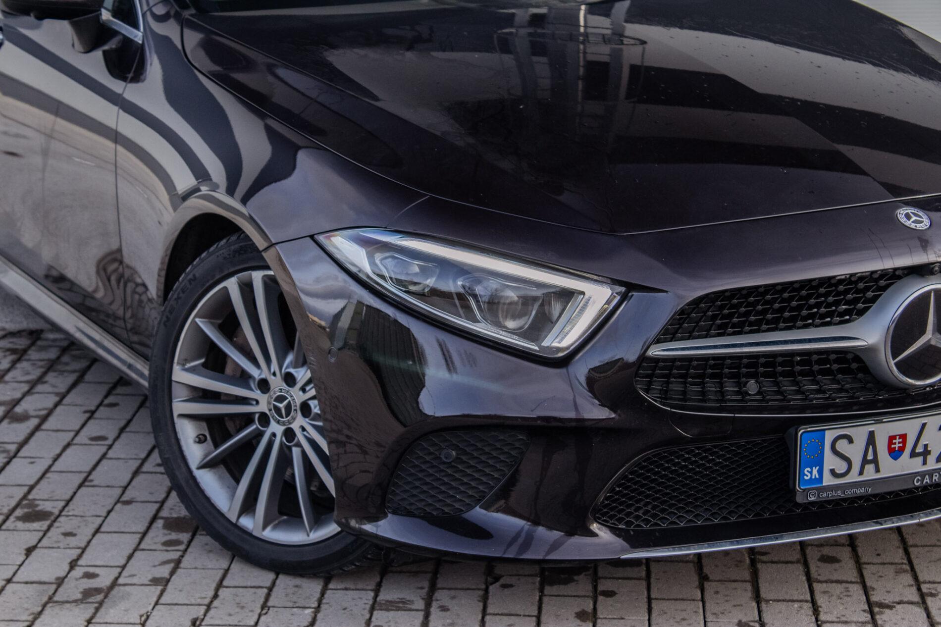 2019 Mercedes-Benz CLS 450, červená kupé, 108 680 km