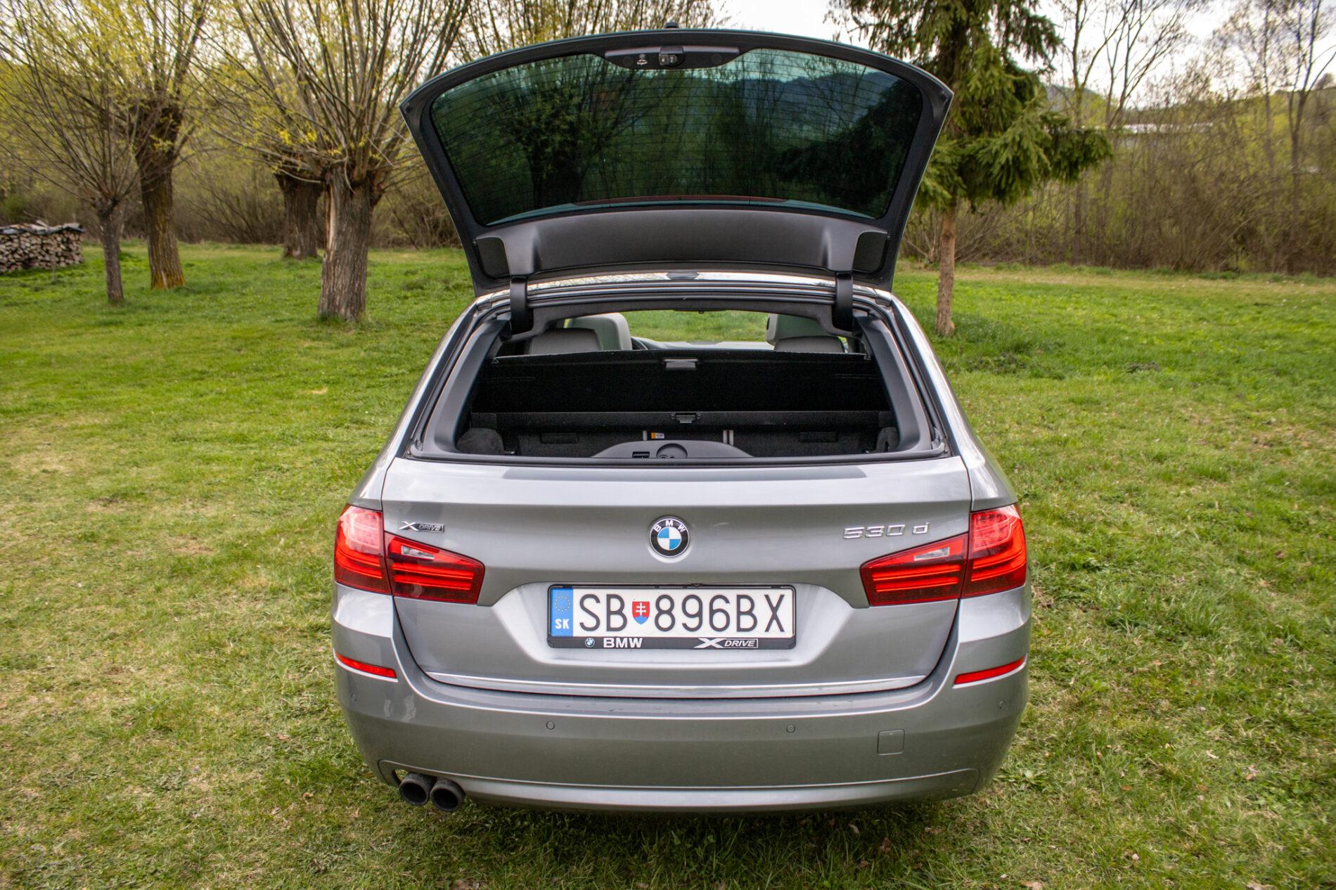2014 BMW 530d, šedá kombi, 346 510 km