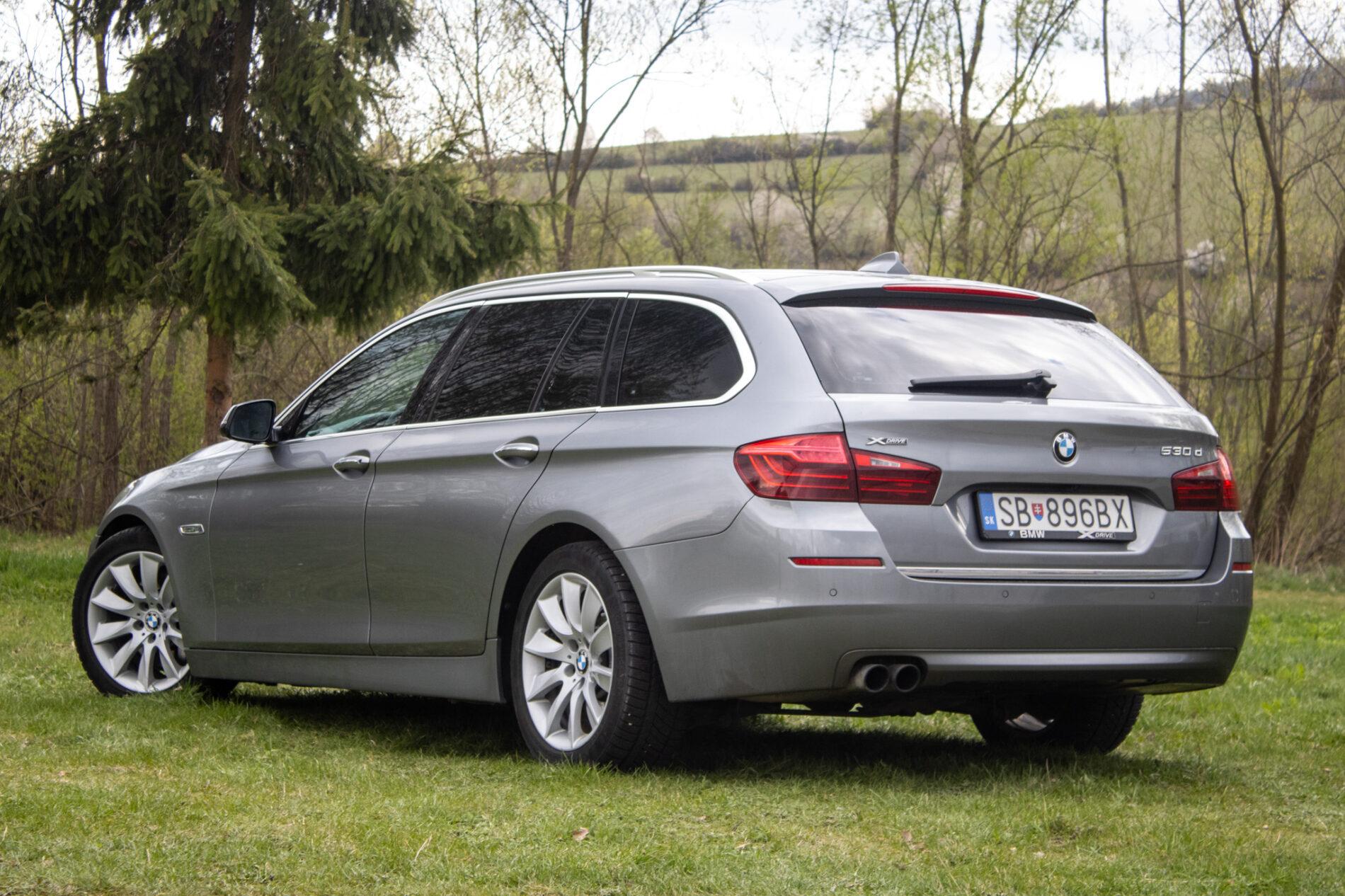 2014 BMW 530d, šedá kombi, 346 510 km