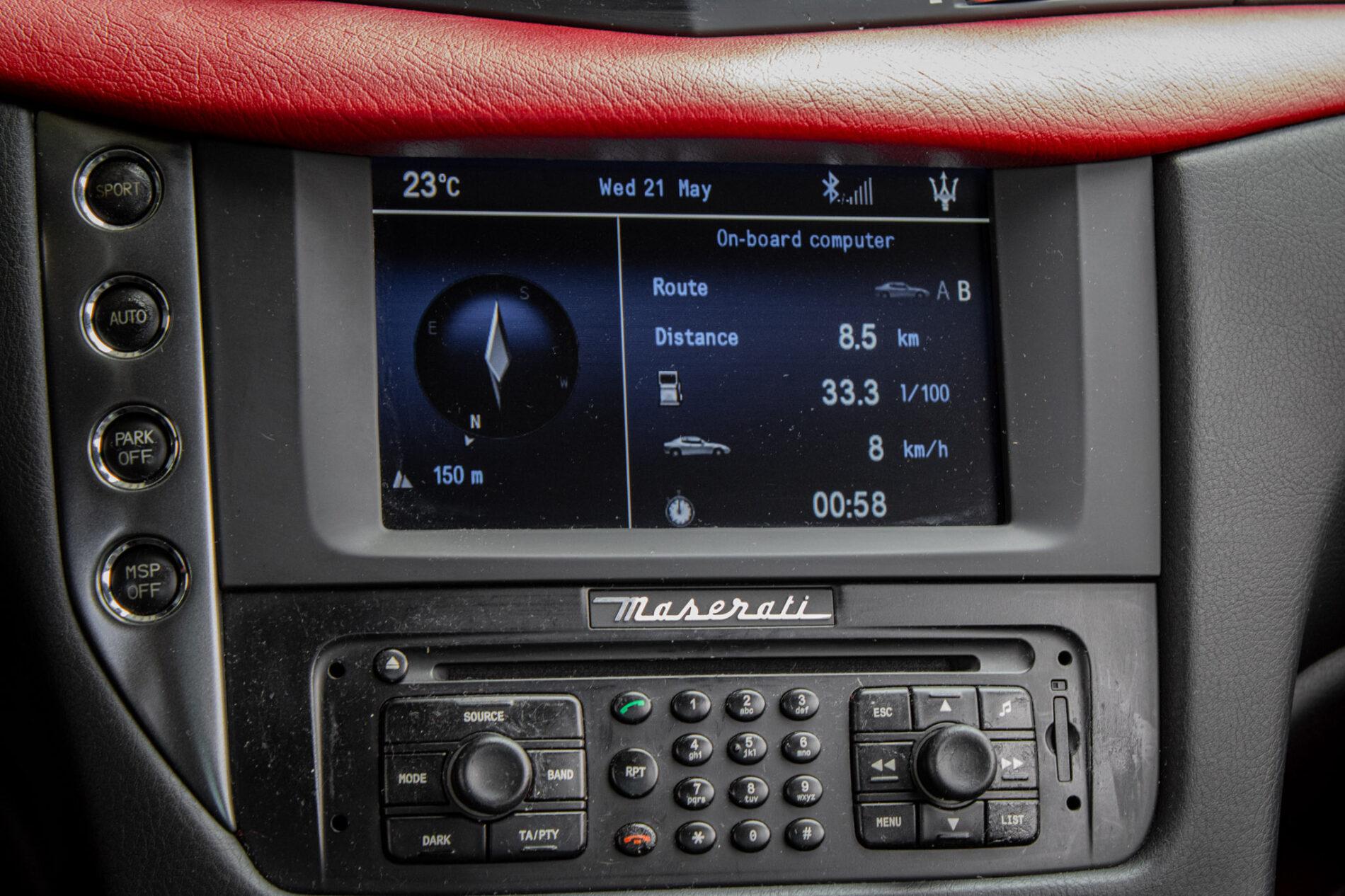 2008 Maserati GranTurismo, černá kupé, 51 007 km
