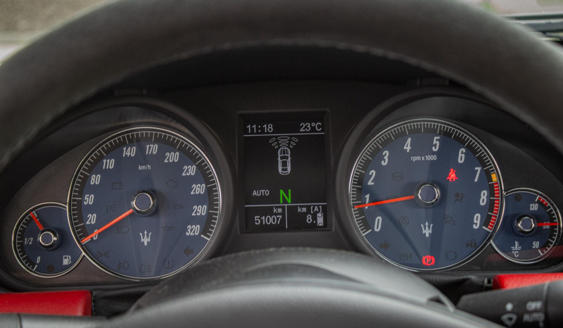2008 Maserati GranTurismo, černá kupé, 51 007 km