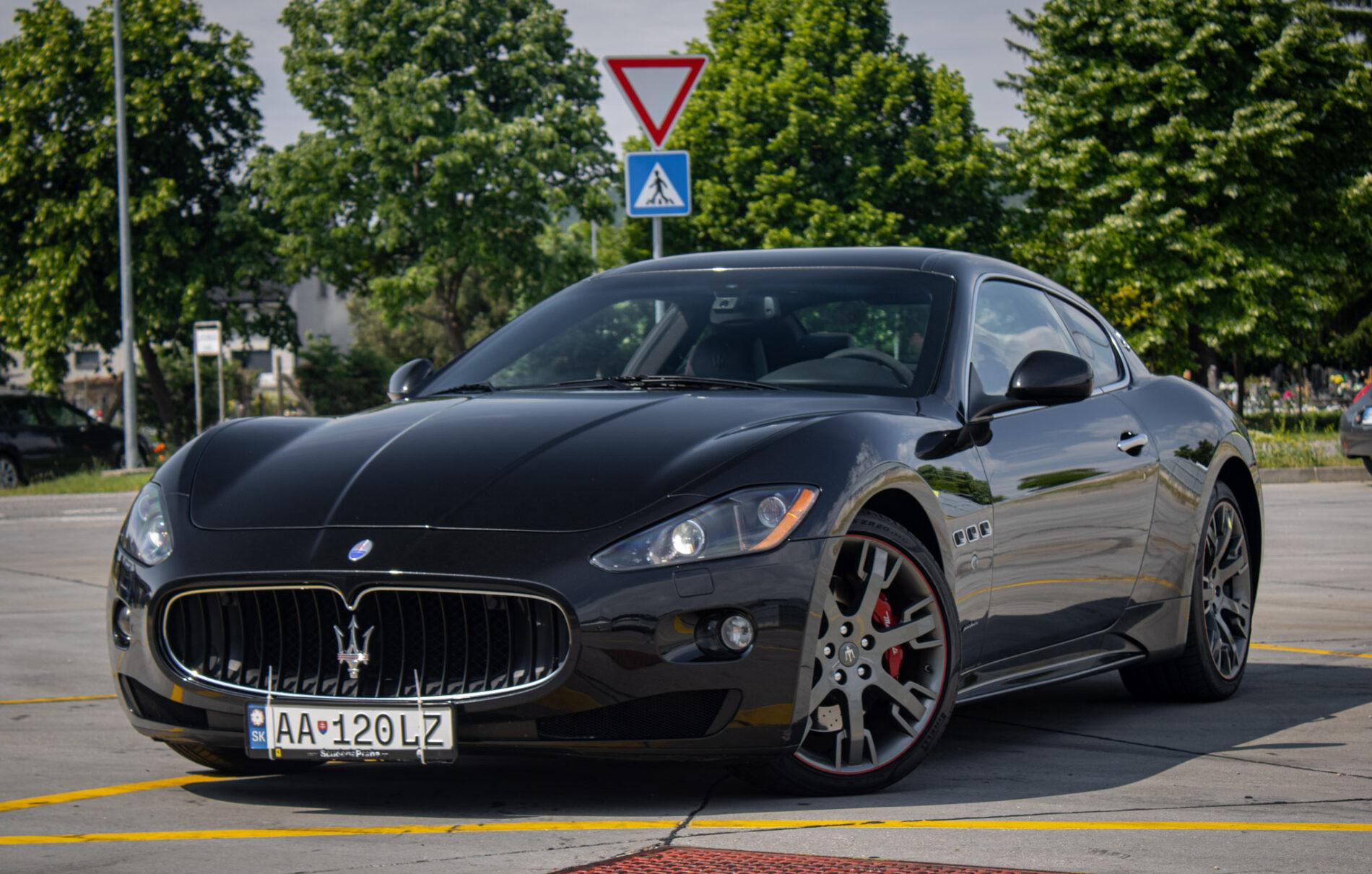 2008 Maserati GranTurismo, černá kupé, 51 007 km