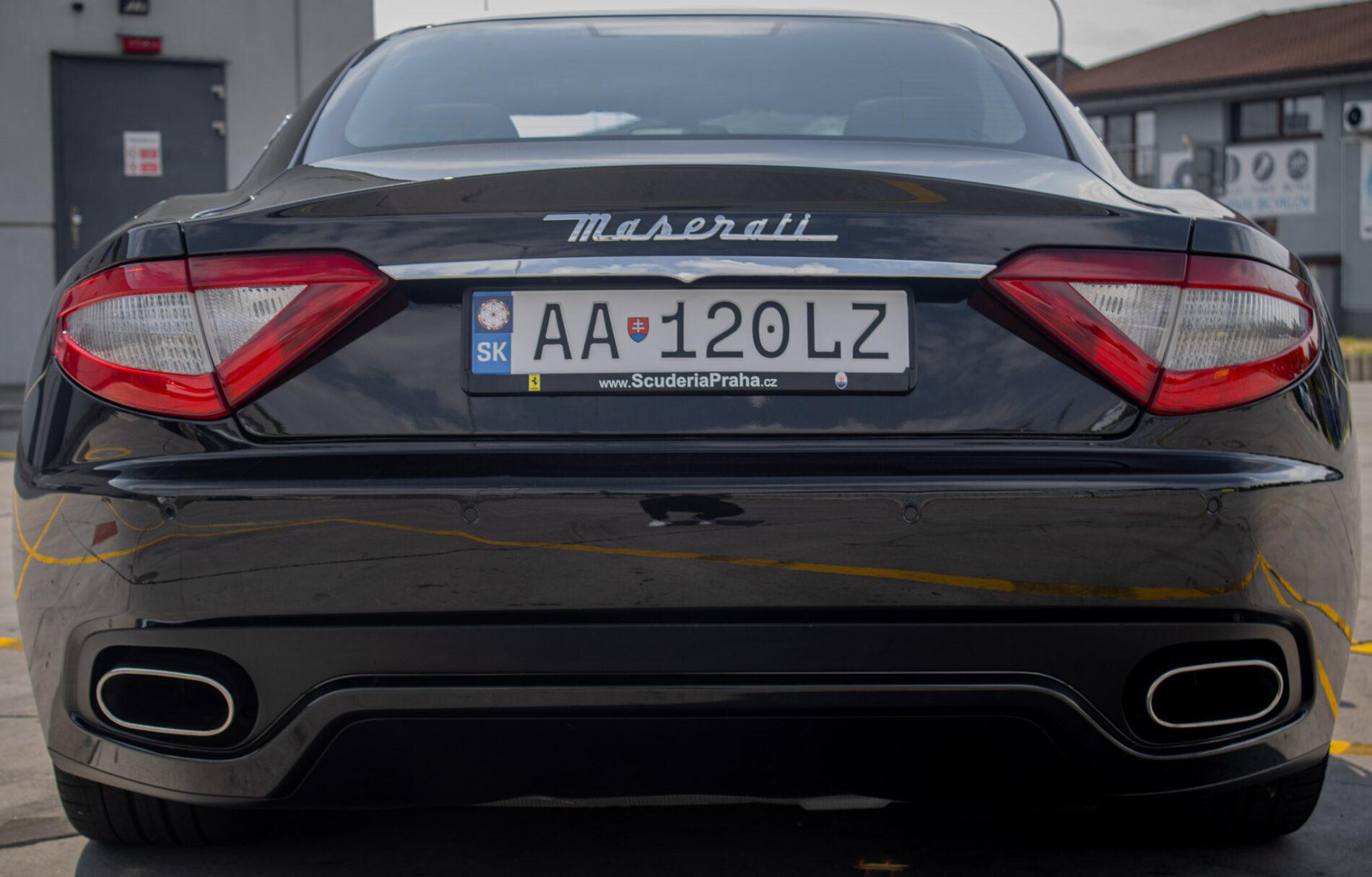 2008 Maserati GranTurismo, černá kupé, 51 007 km