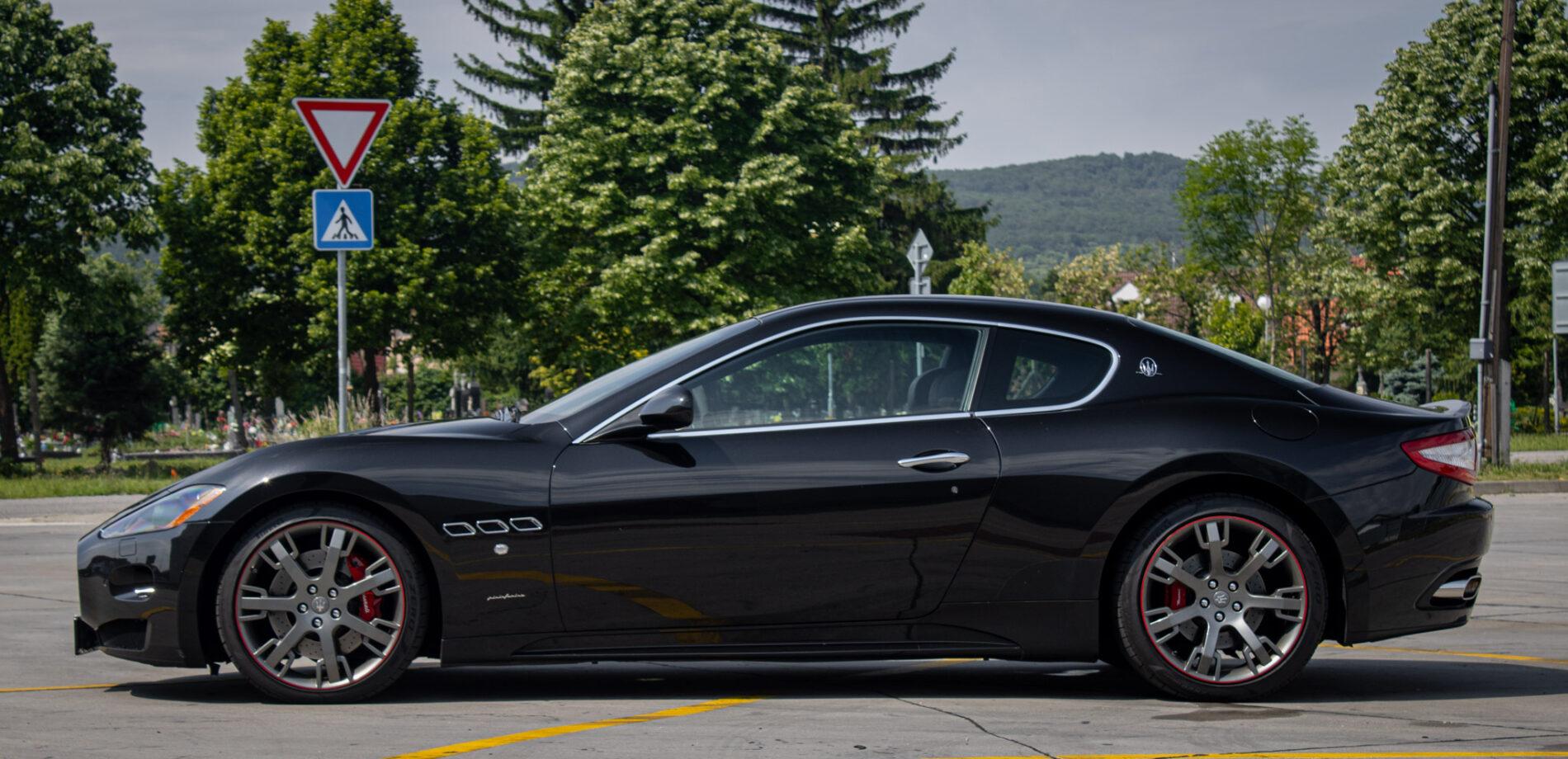 2008 Maserati GranTurismo, černá kupé, 51 007 km