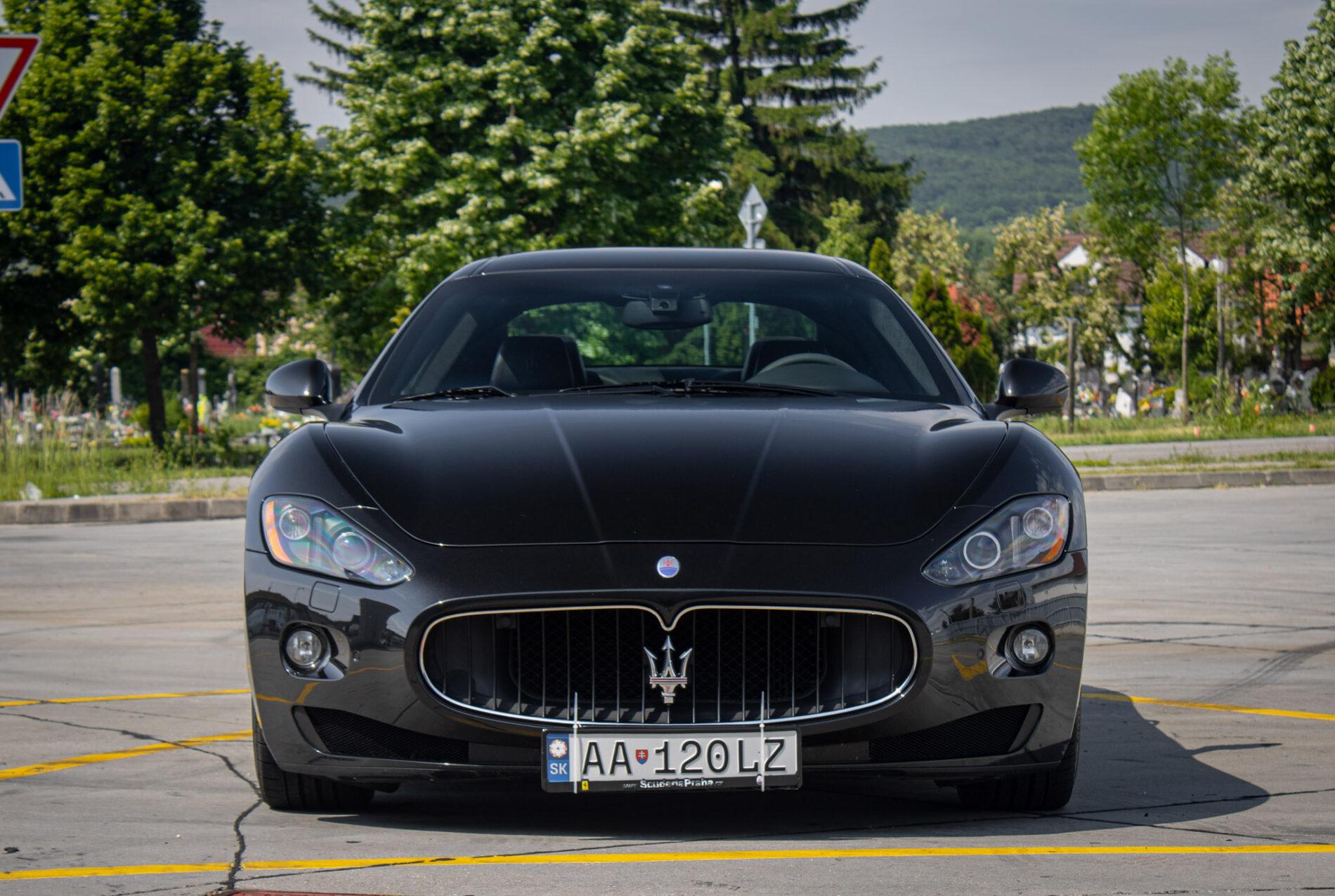 2008 Maserati GranTurismo, černá kupé, 51 007 km