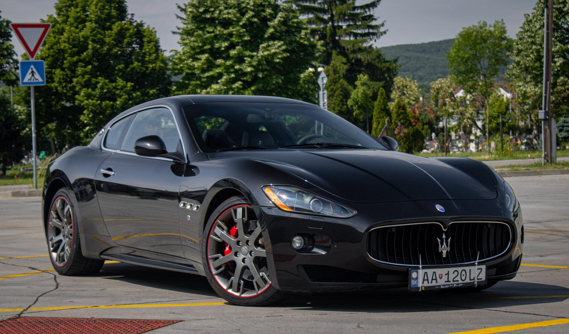 2008 Maserati GranTurismo, černá kupé, 51 007 km