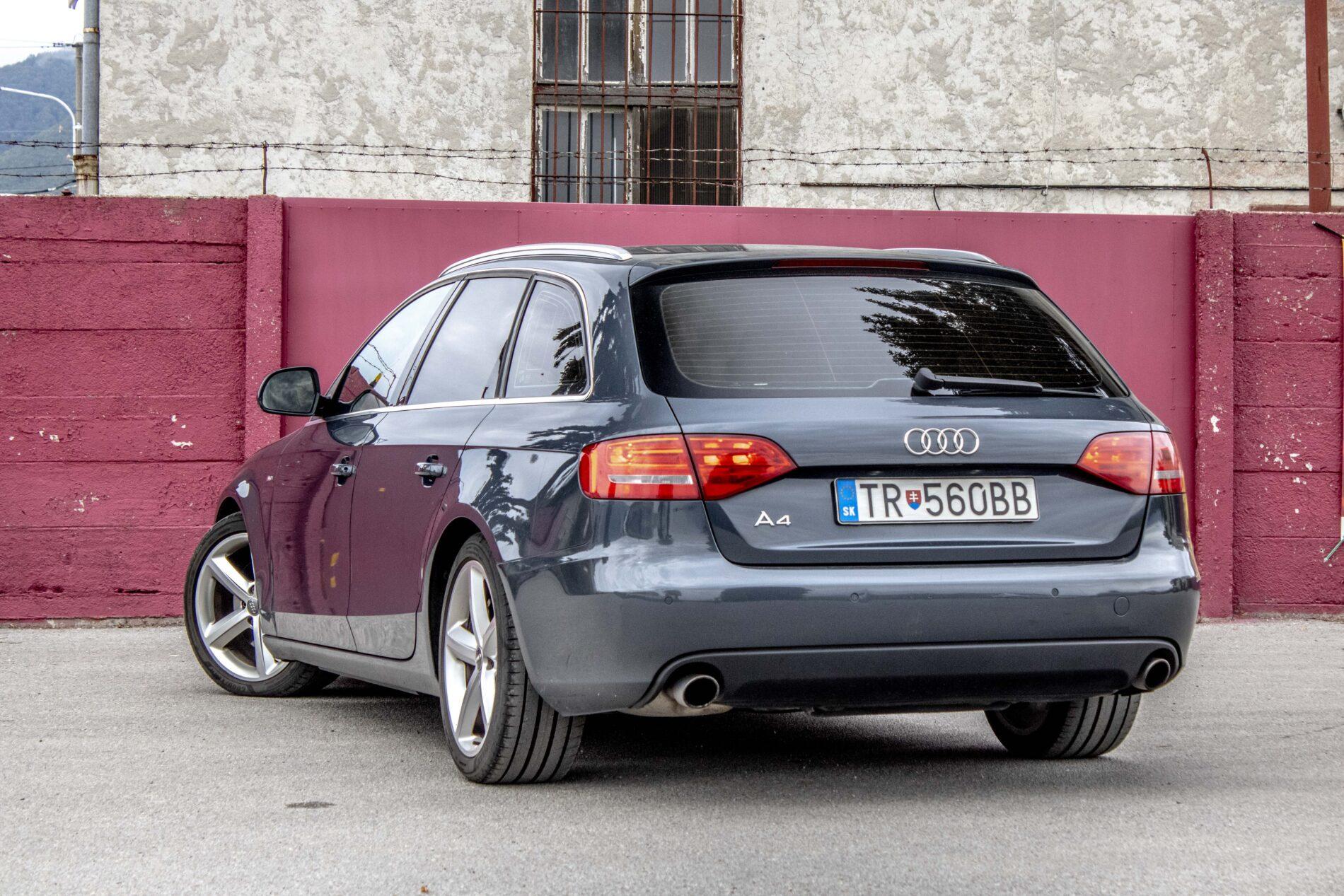 2009 AUDI A4, šedá kombi, 385 605 km