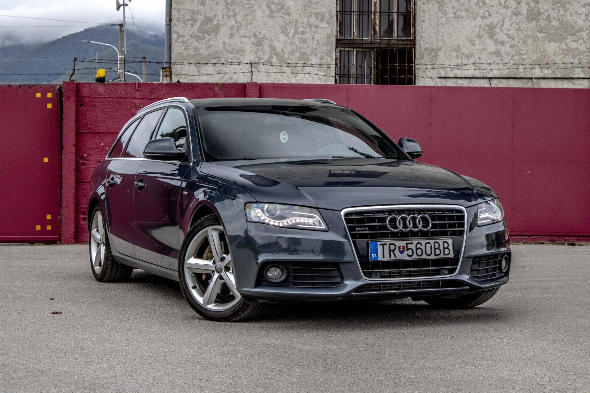 2009 AUDI A4, šedá kombi, 385 605 km