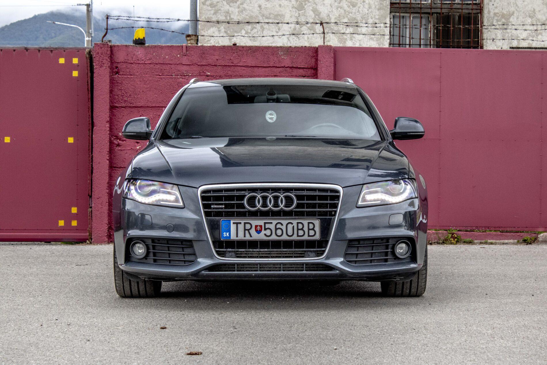 2009 AUDI A4, šedá kombi, 385 605 km