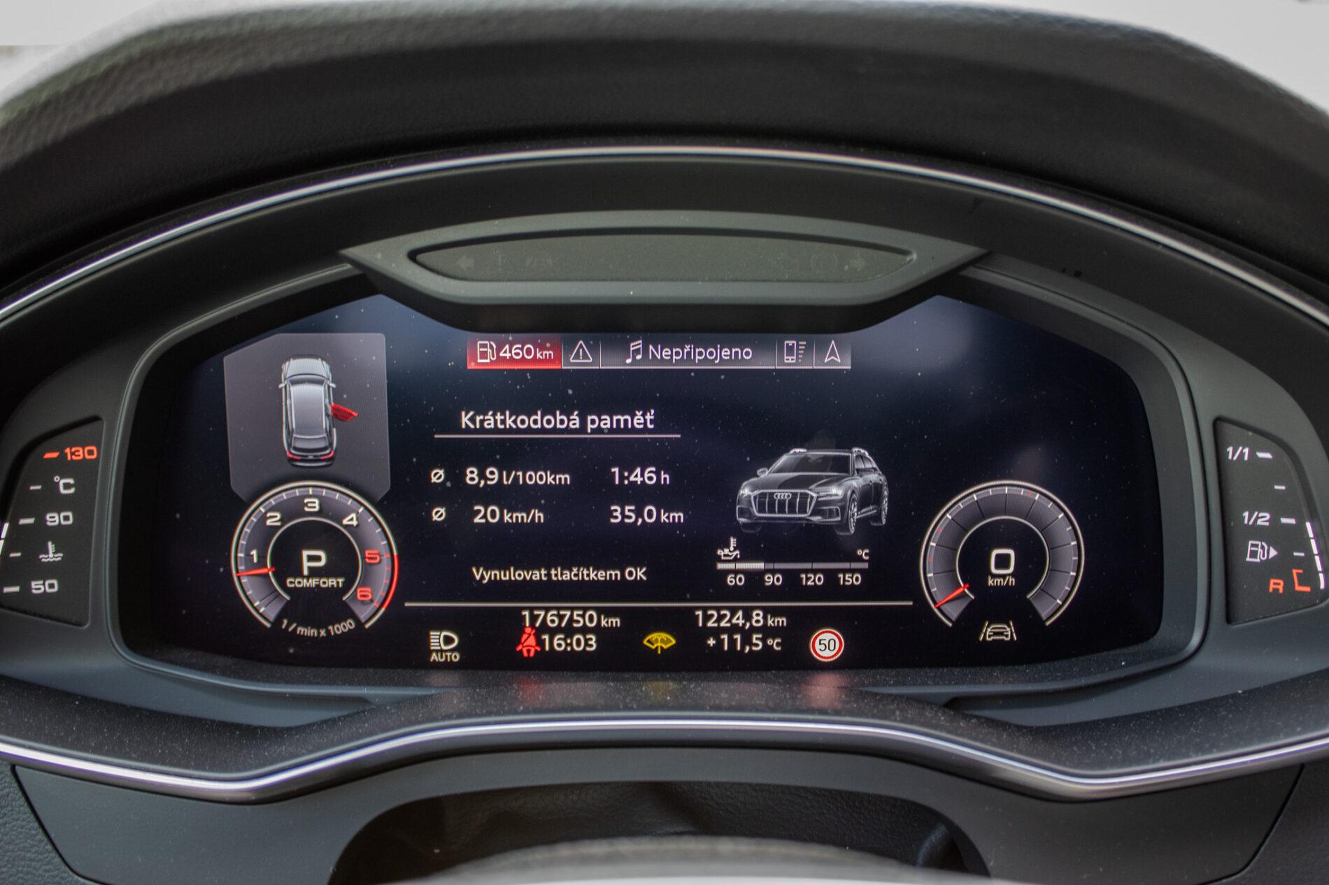 2020 AUDI A6, černá kombi, 176 750 km