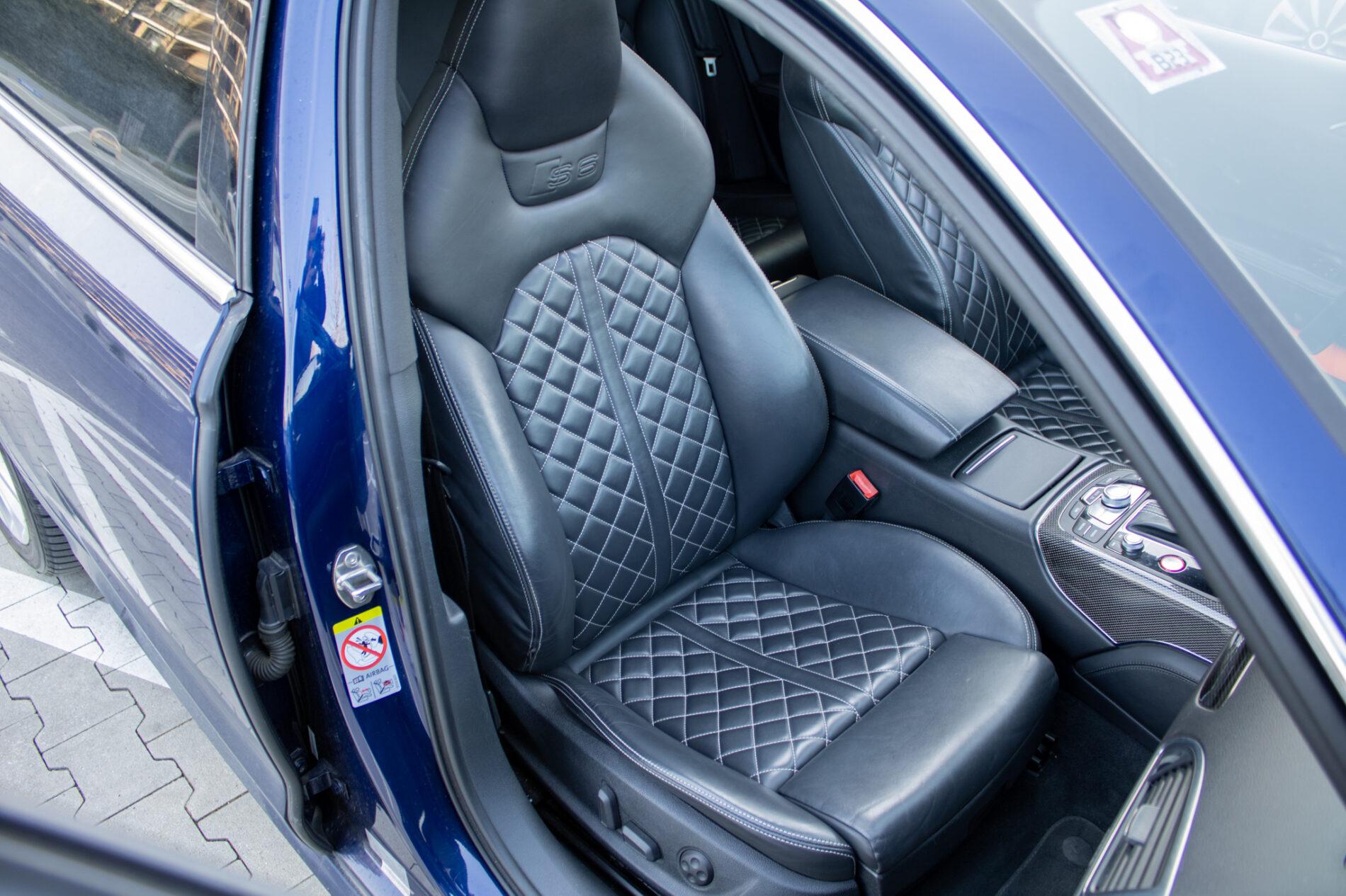 2013 AUDI S6, modrá sedan, 163 590 km