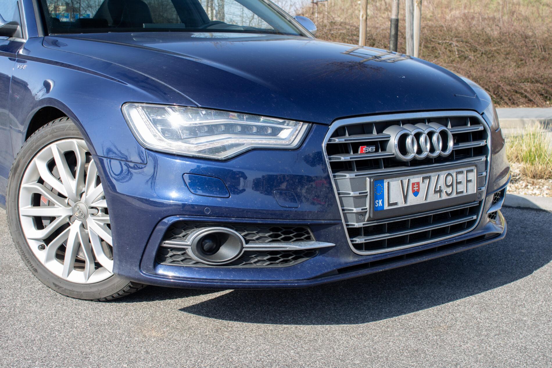 2013 AUDI S6, modrá sedan, 163 590 km