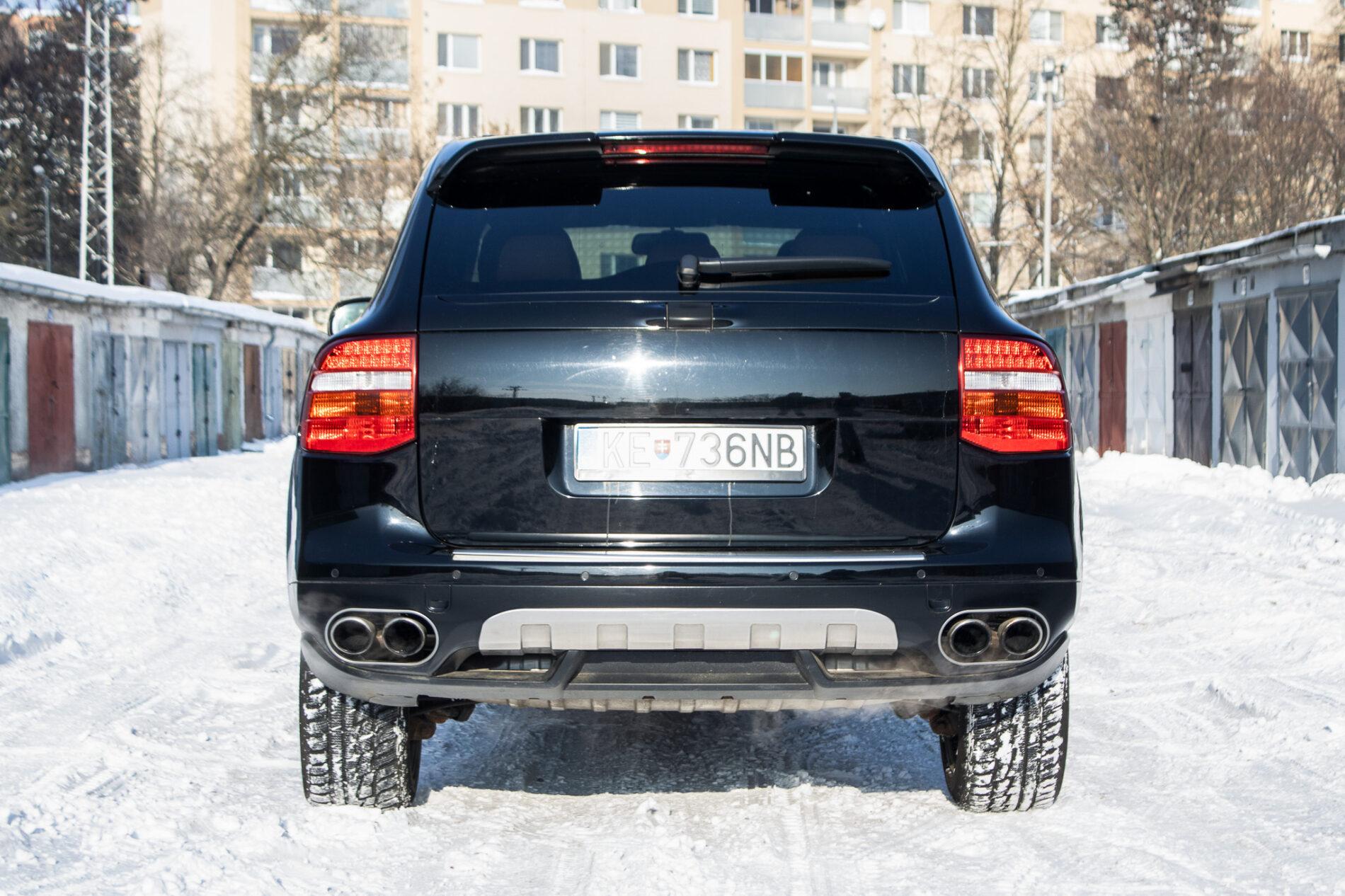 2009 Porsche Cayenne Turbo, černá suv, 153 062 km