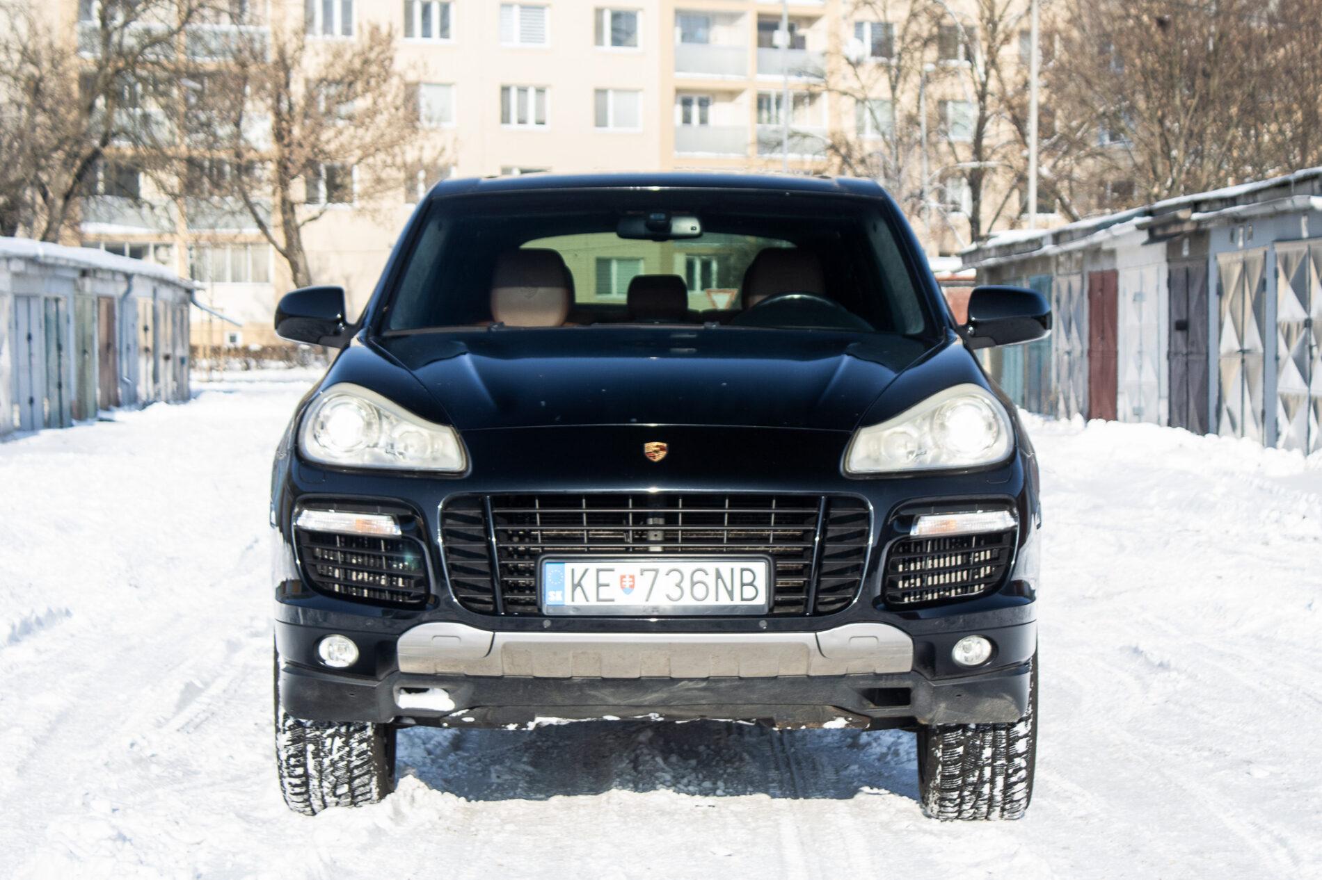 2009 Porsche Cayenne Turbo, černá suv, 153 062 km