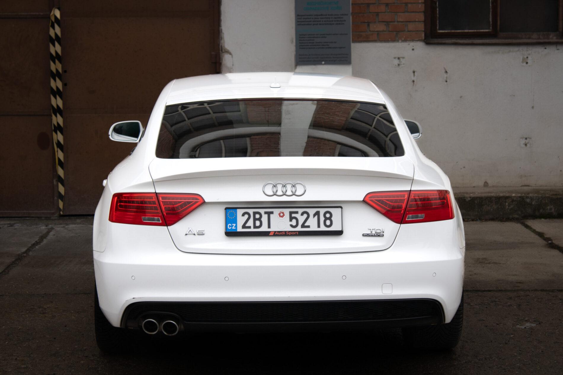 2016 AUDI A5, bílá hatchback, 194 000 km