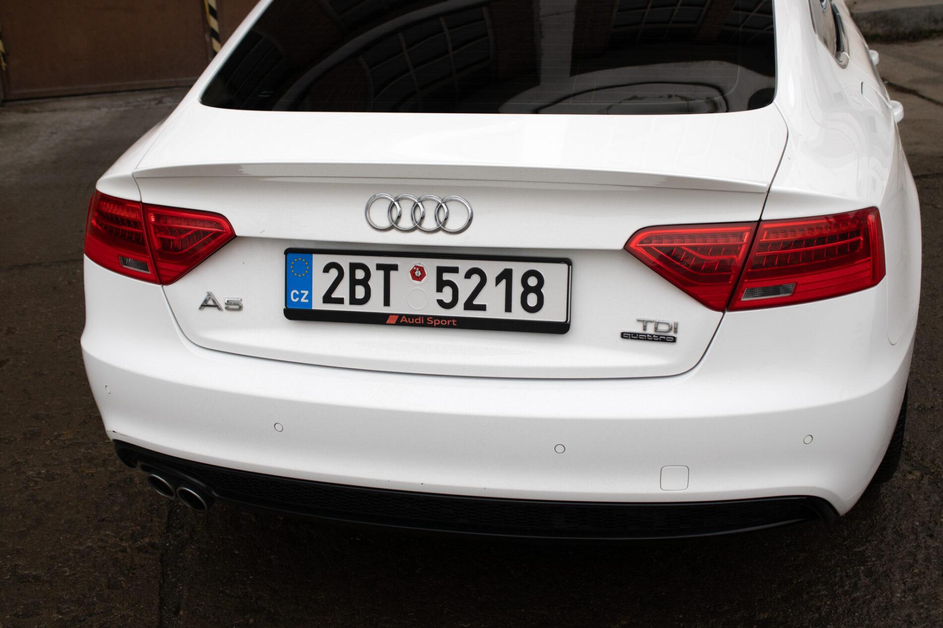 2016 AUDI A5, bílá hatchback, 194 000 km