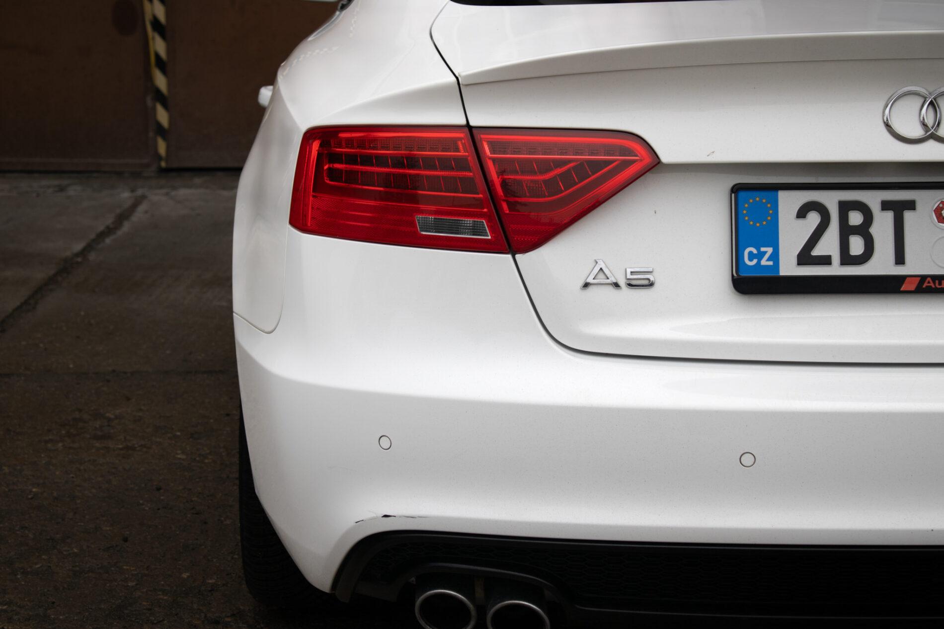2016 AUDI A5, bílá hatchback, 194 000 km