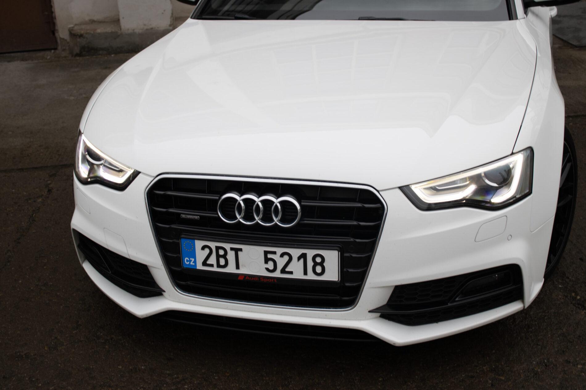2016 AUDI A5, bílá hatchback, 194 000 km