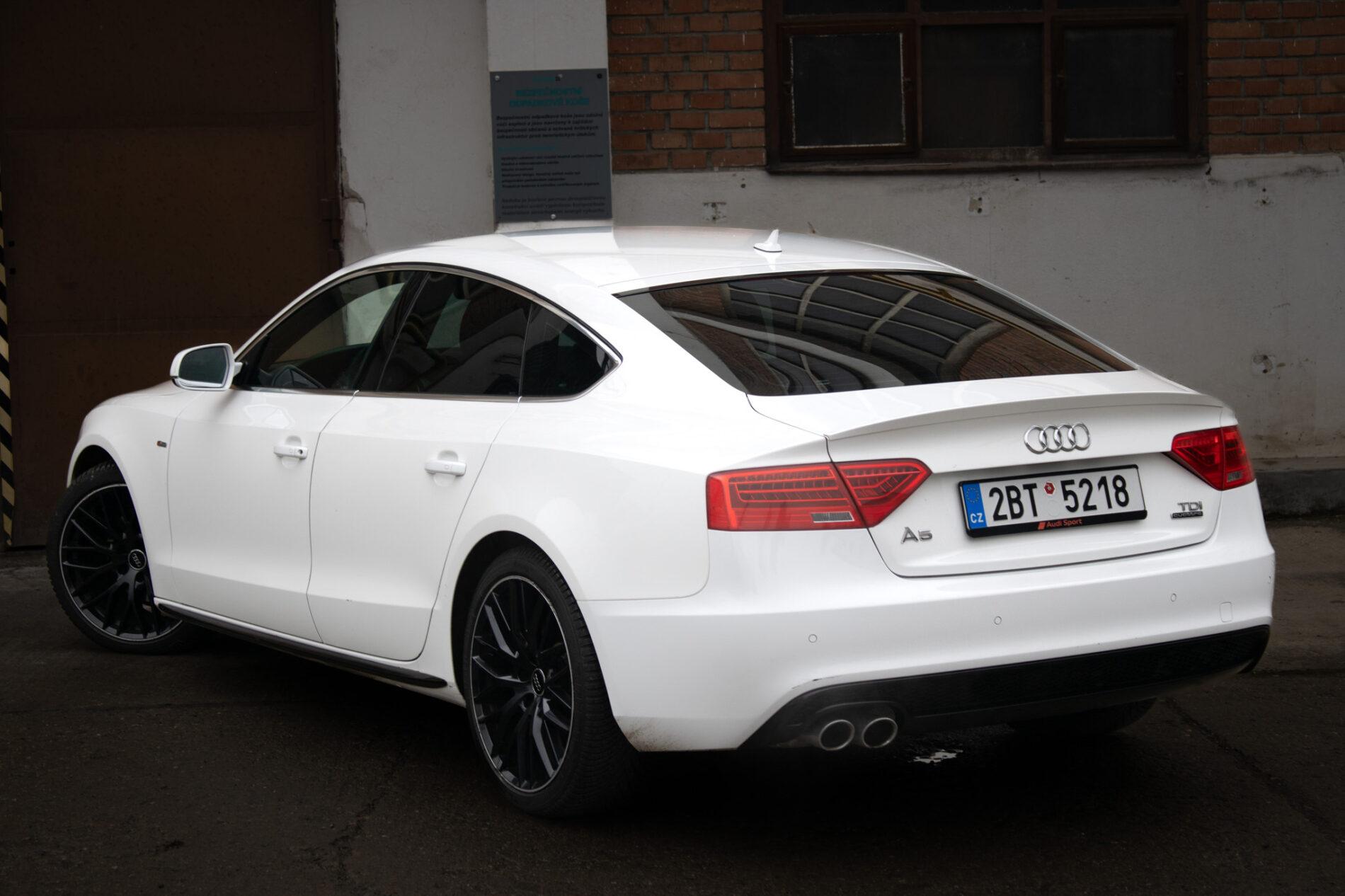 2016 AUDI A5, bílá hatchback, 194 000 km