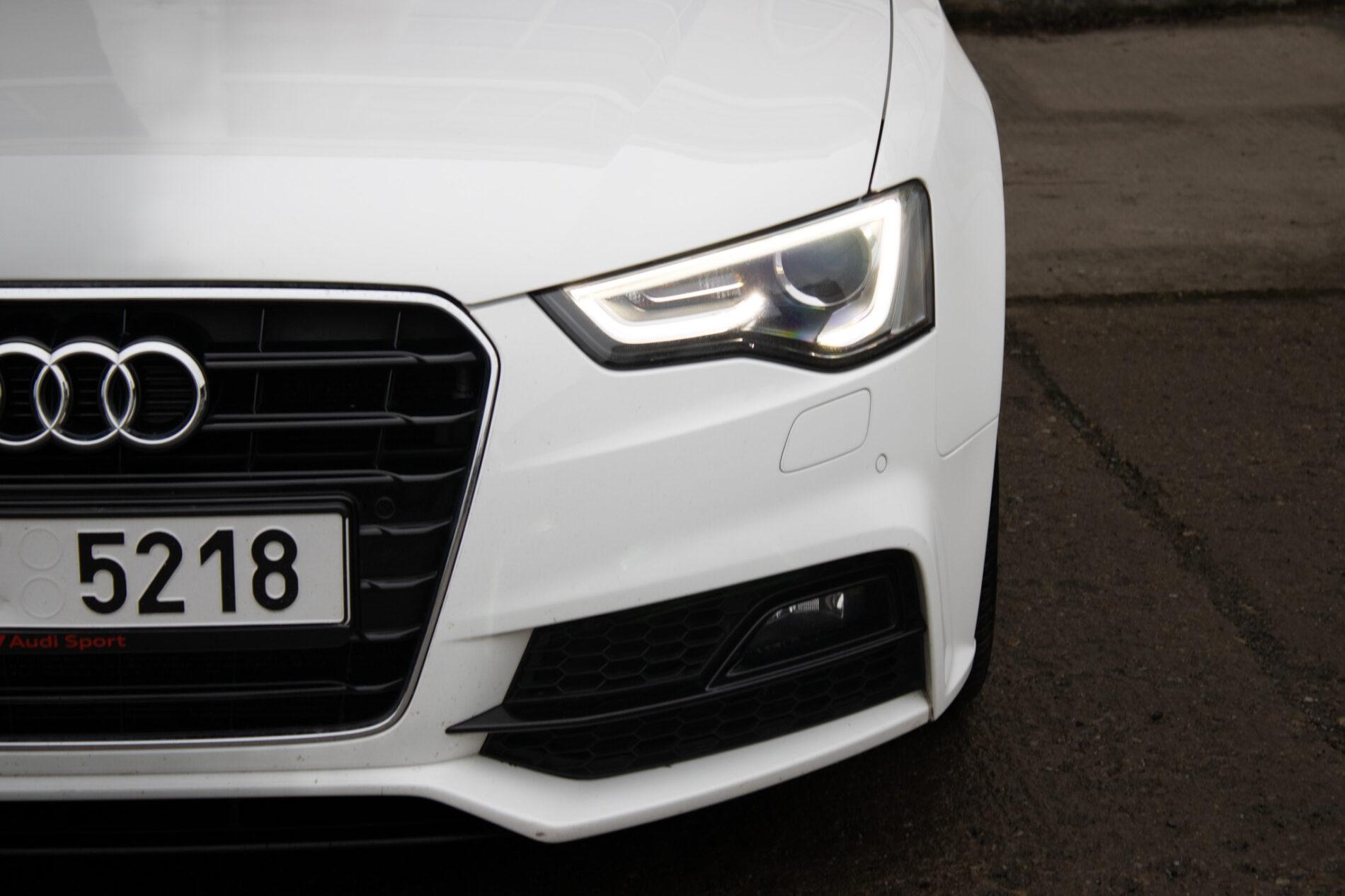 2016 AUDI A5, bílá hatchback, 194 000 km