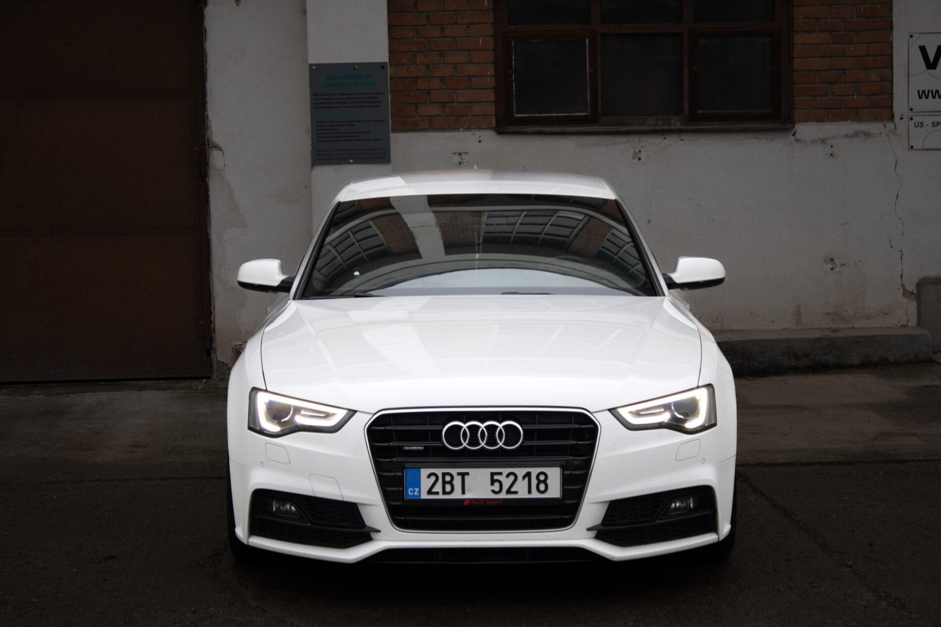 2016 AUDI A5, bílá hatchback, 194 000 km