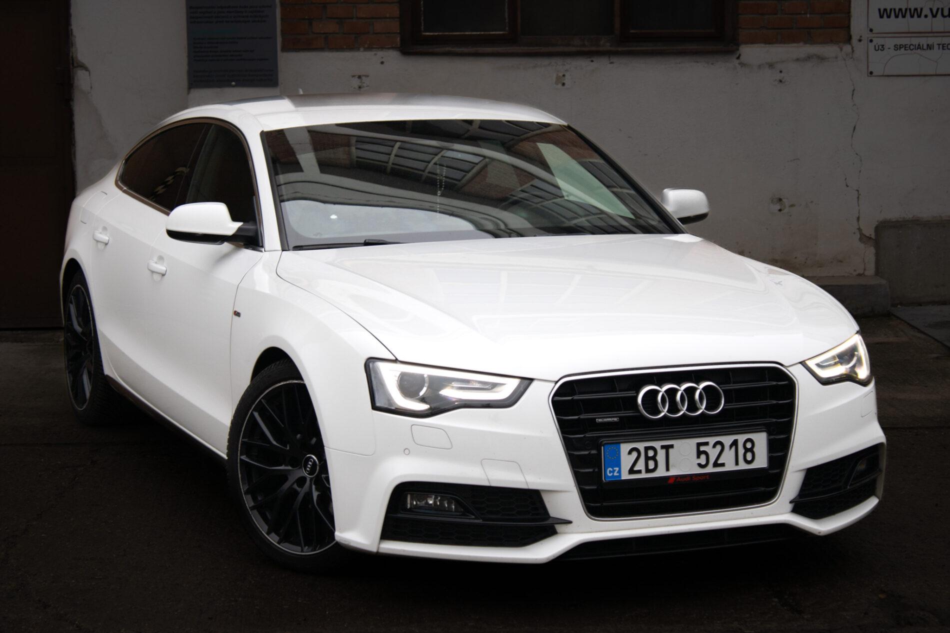 2016 AUDI A5, bílá hatchback, 194 000 km