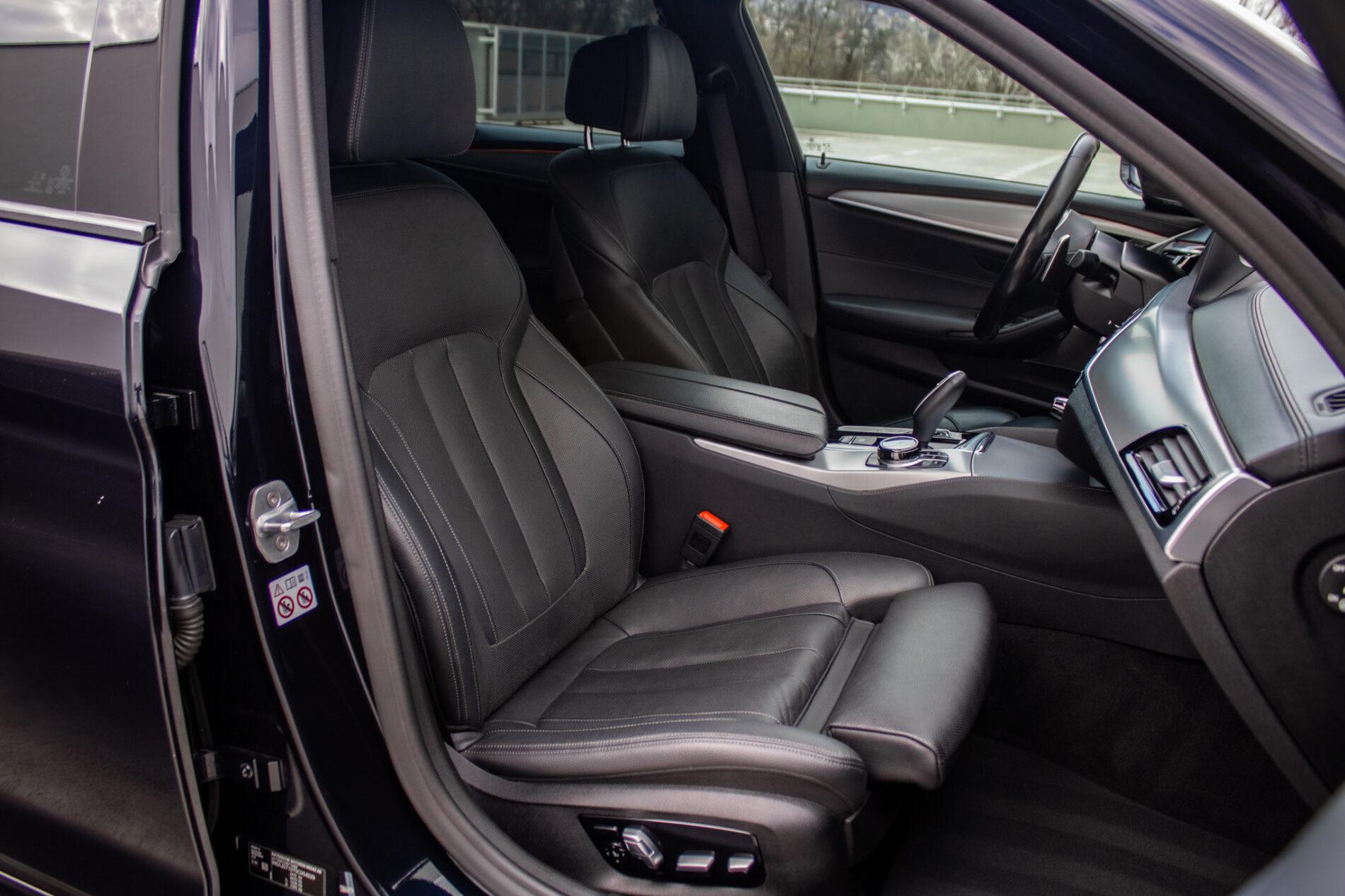 2019 BMW M550d, černá sedan, 239 000 km