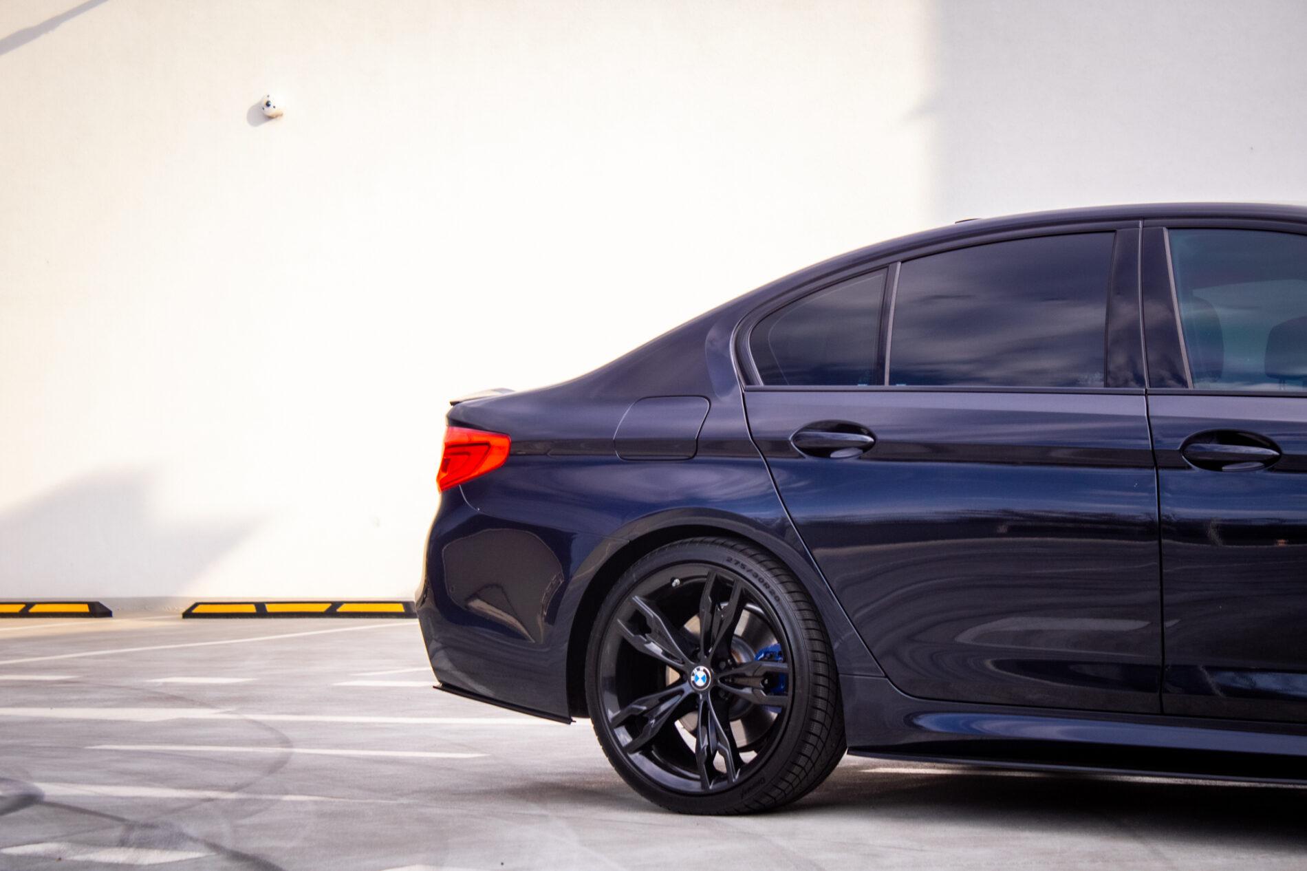 2019 BMW M550d, černá sedan, 239 000 km