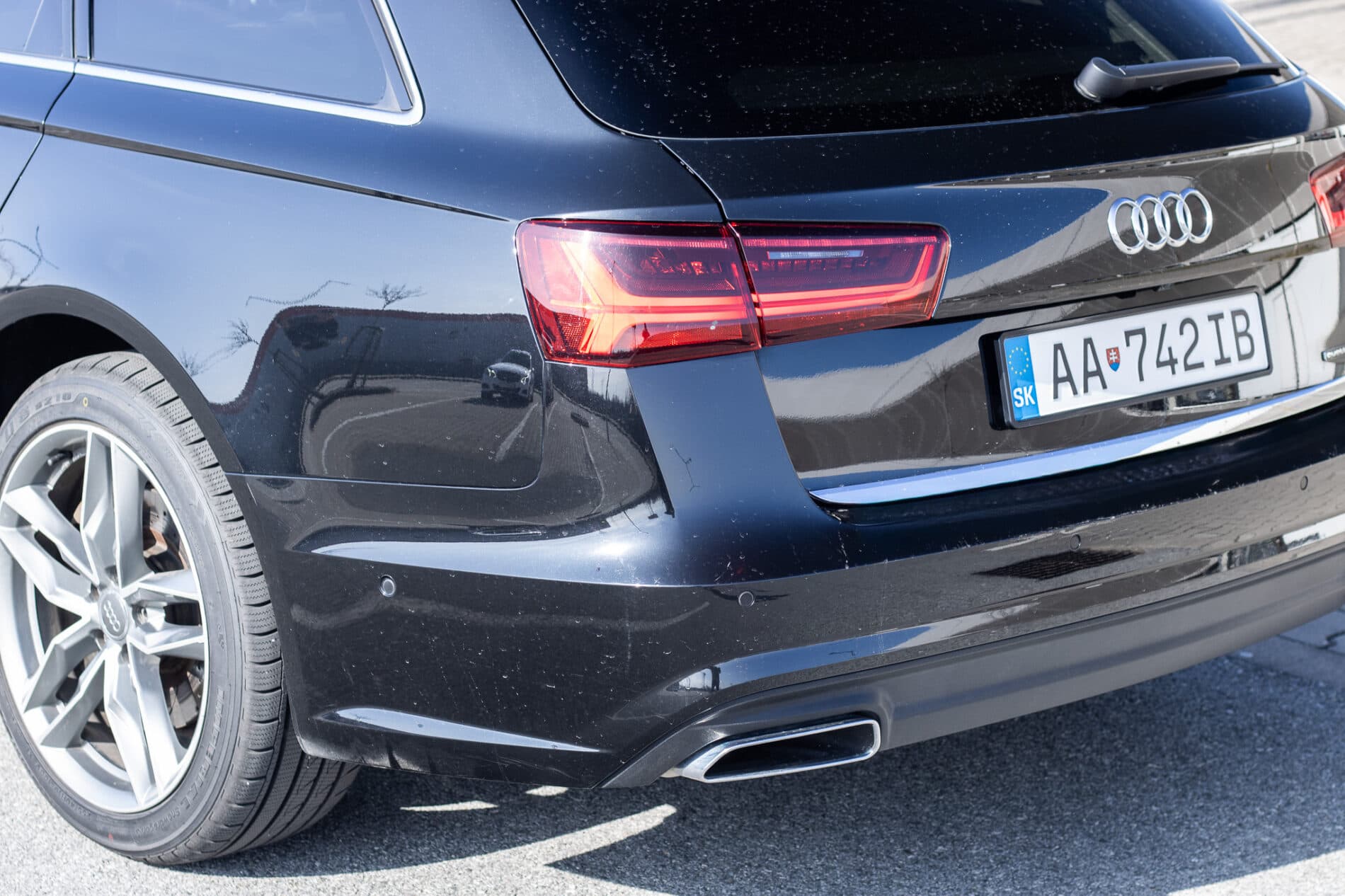 2017 AUDI A6, černá kombi, 274 353 km