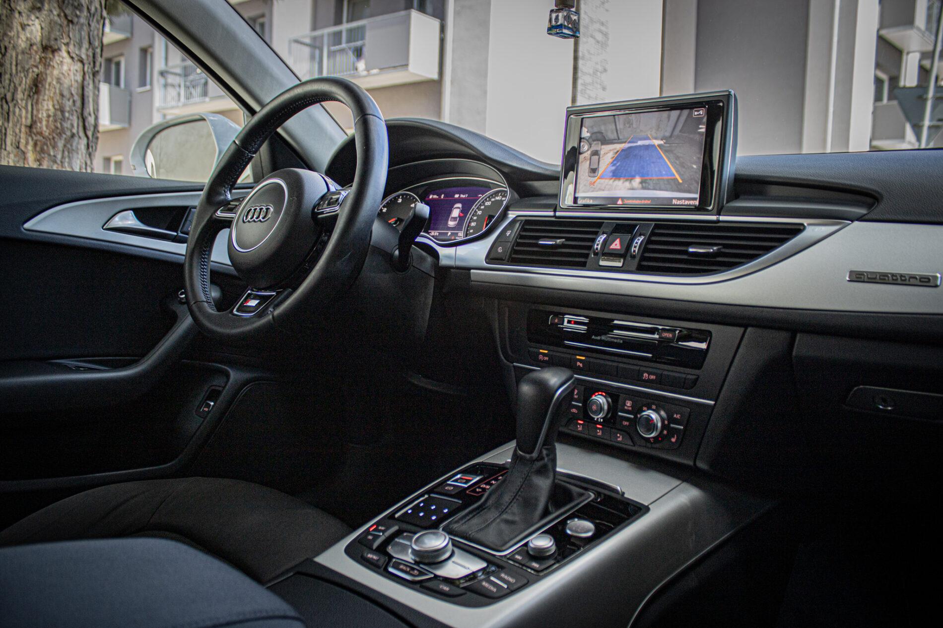 2016 AUDI A6, bílá sedan, 244 763 km