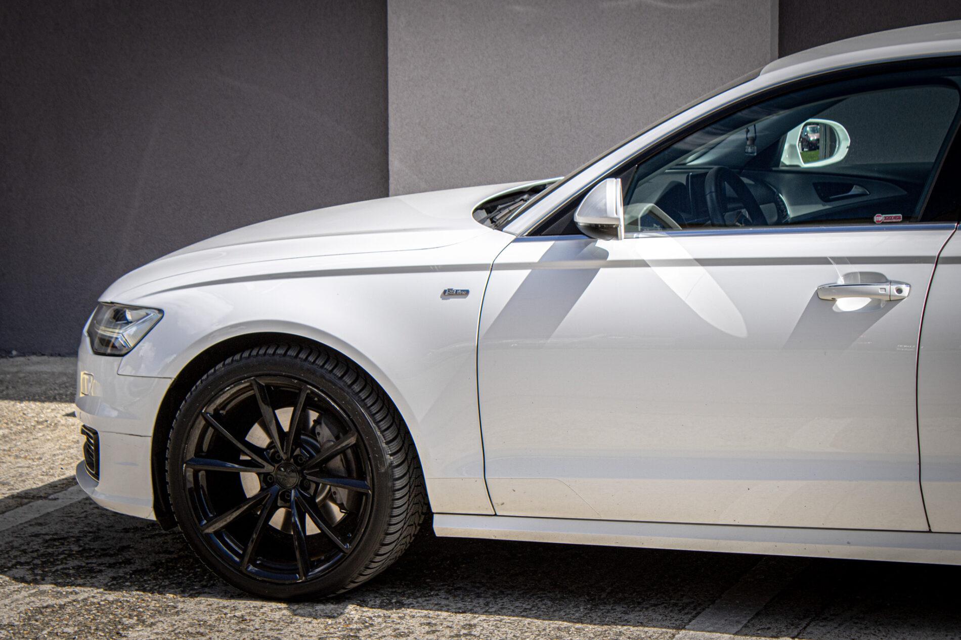 2016 AUDI A6, bílá sedan, 244 763 km
