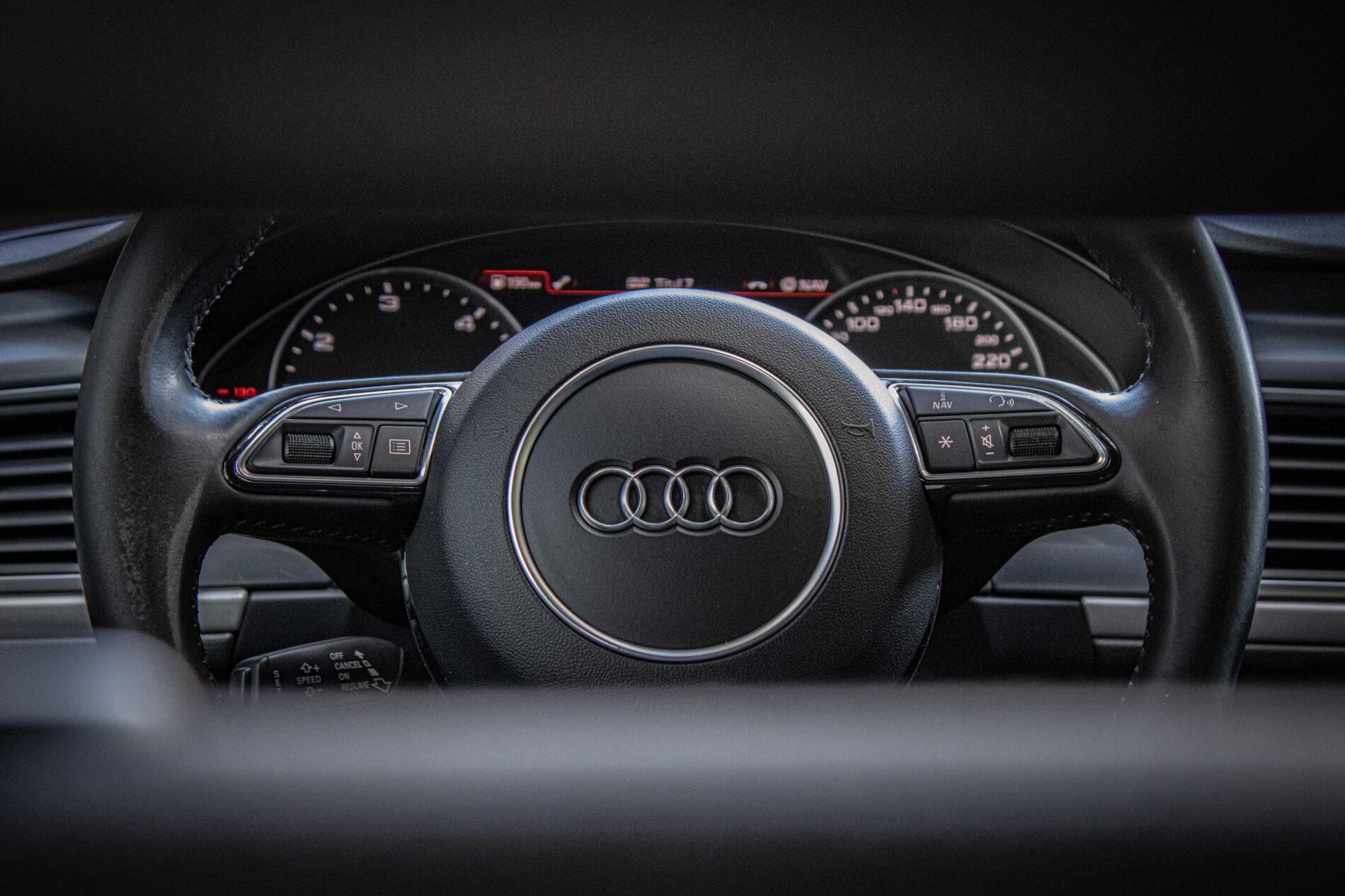 2016 AUDI A6, bílá sedan, 244 763 km